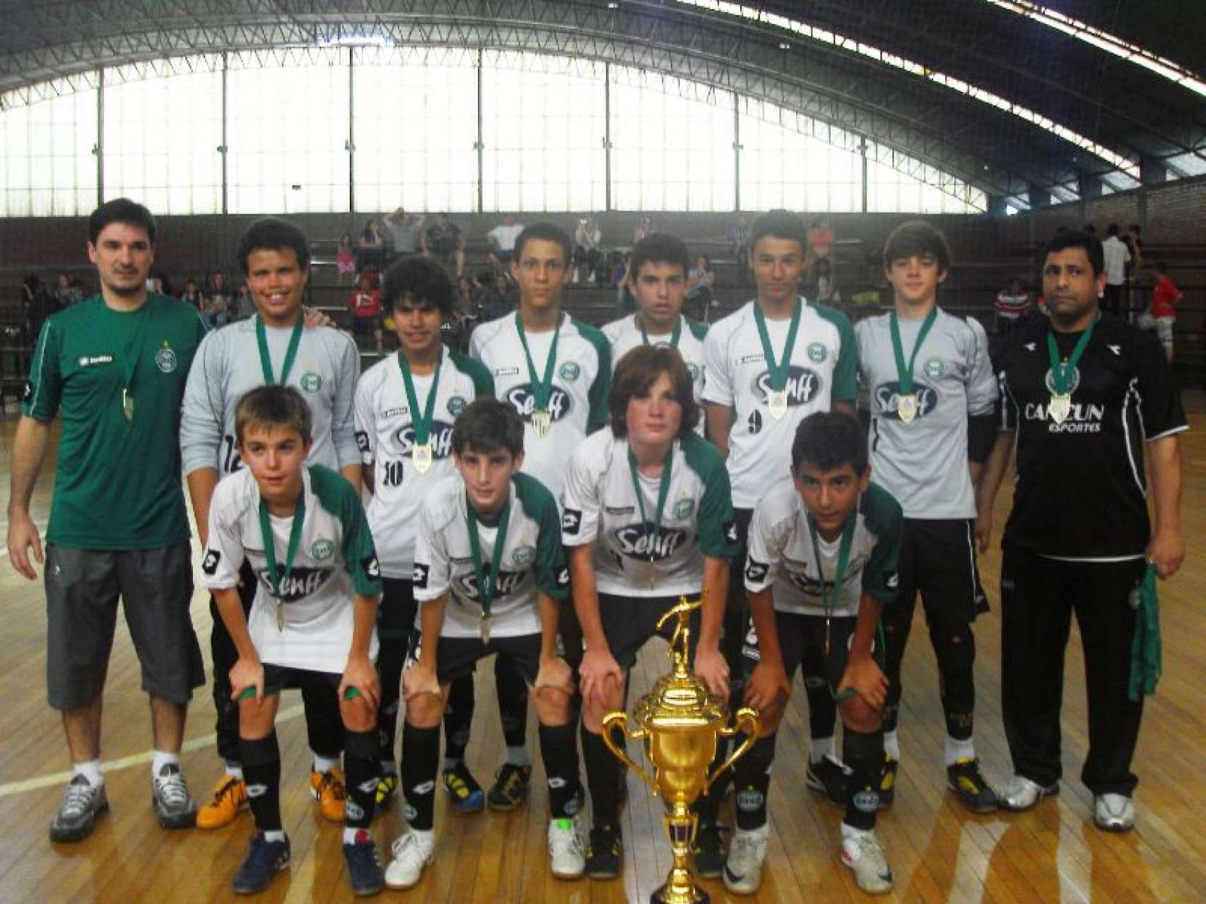 Campe�es do Campeonato Metropolitano de Futsal