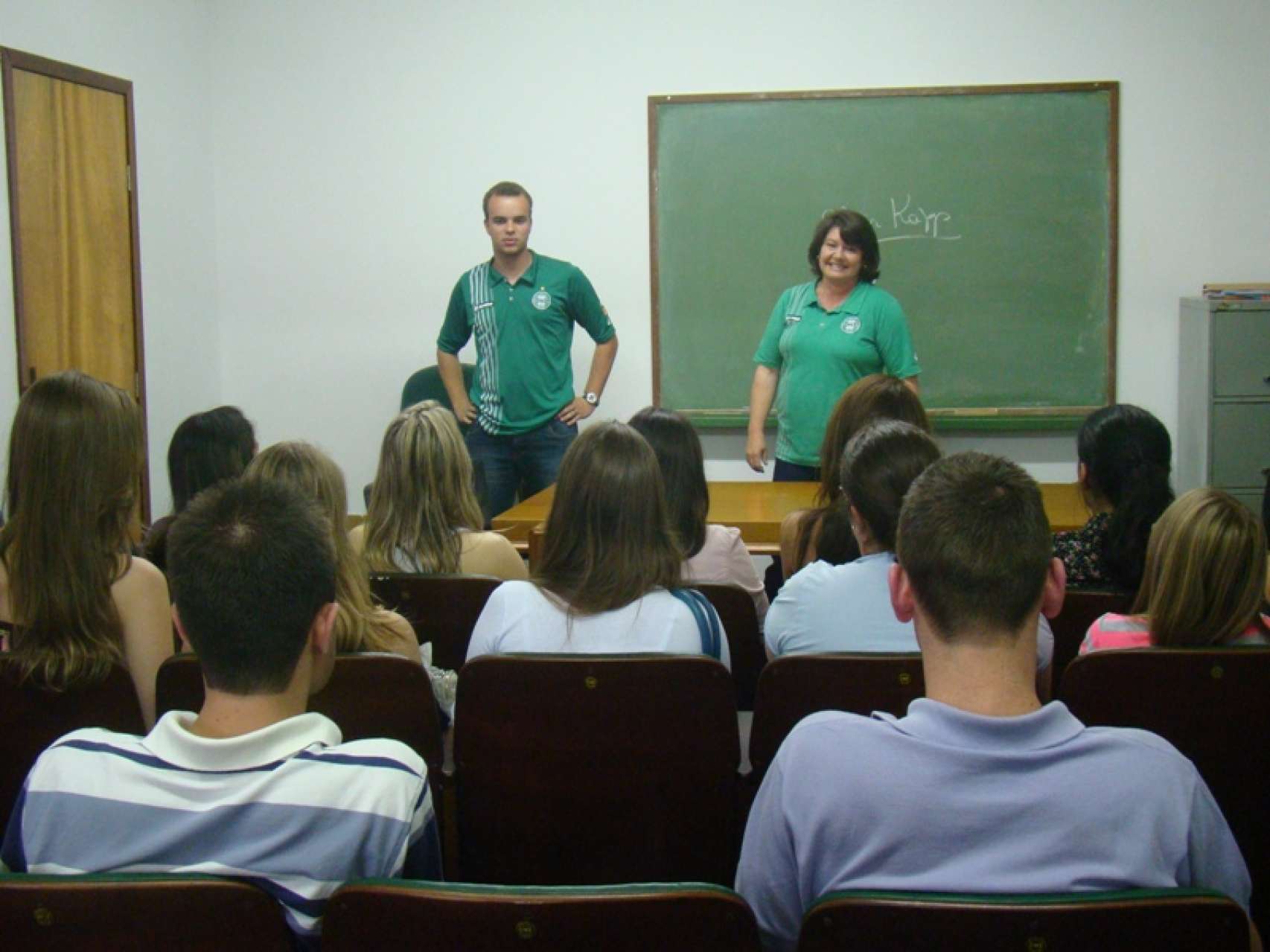 Visita acad�mica no Couto
