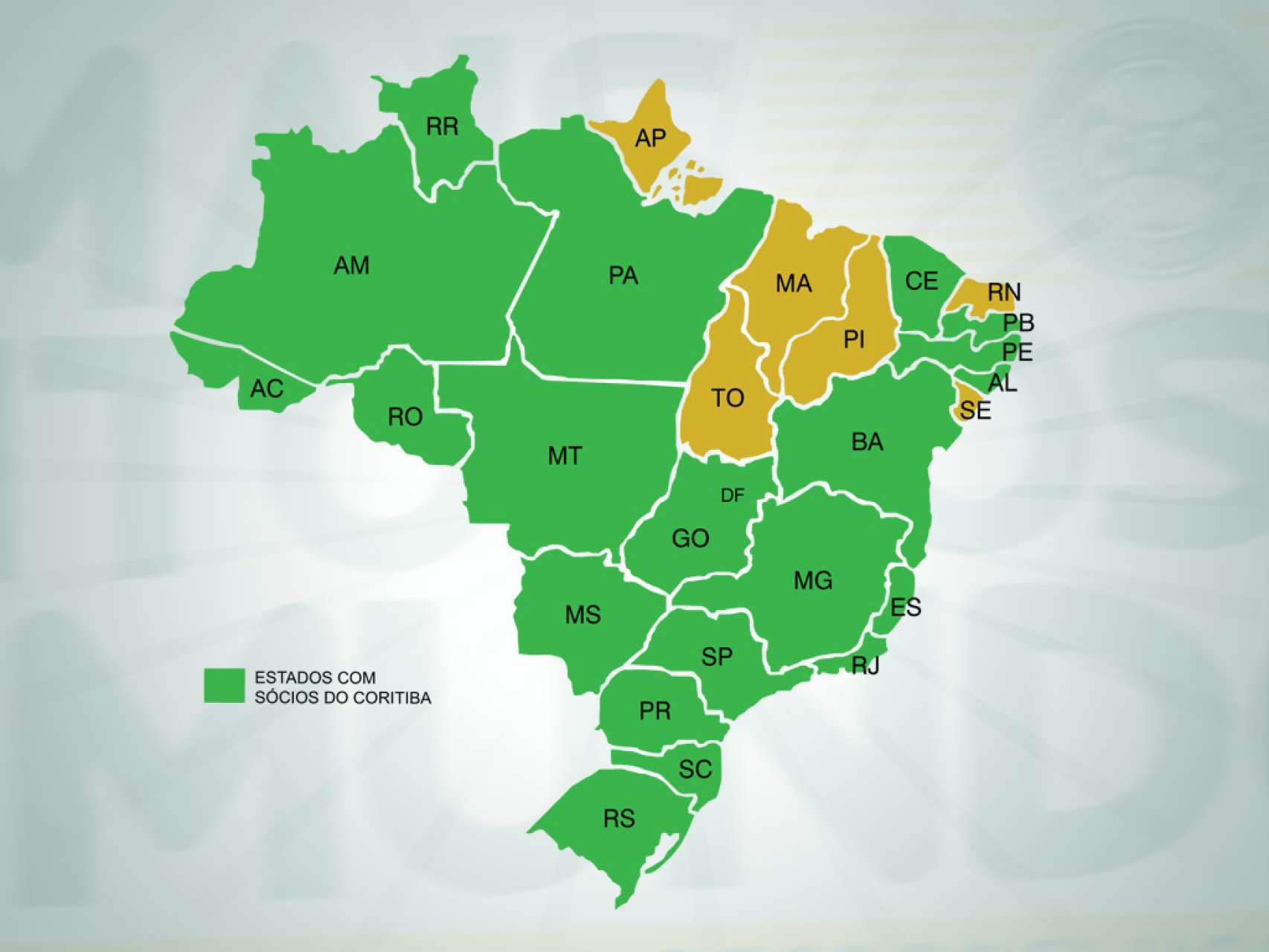 De norte a sul!