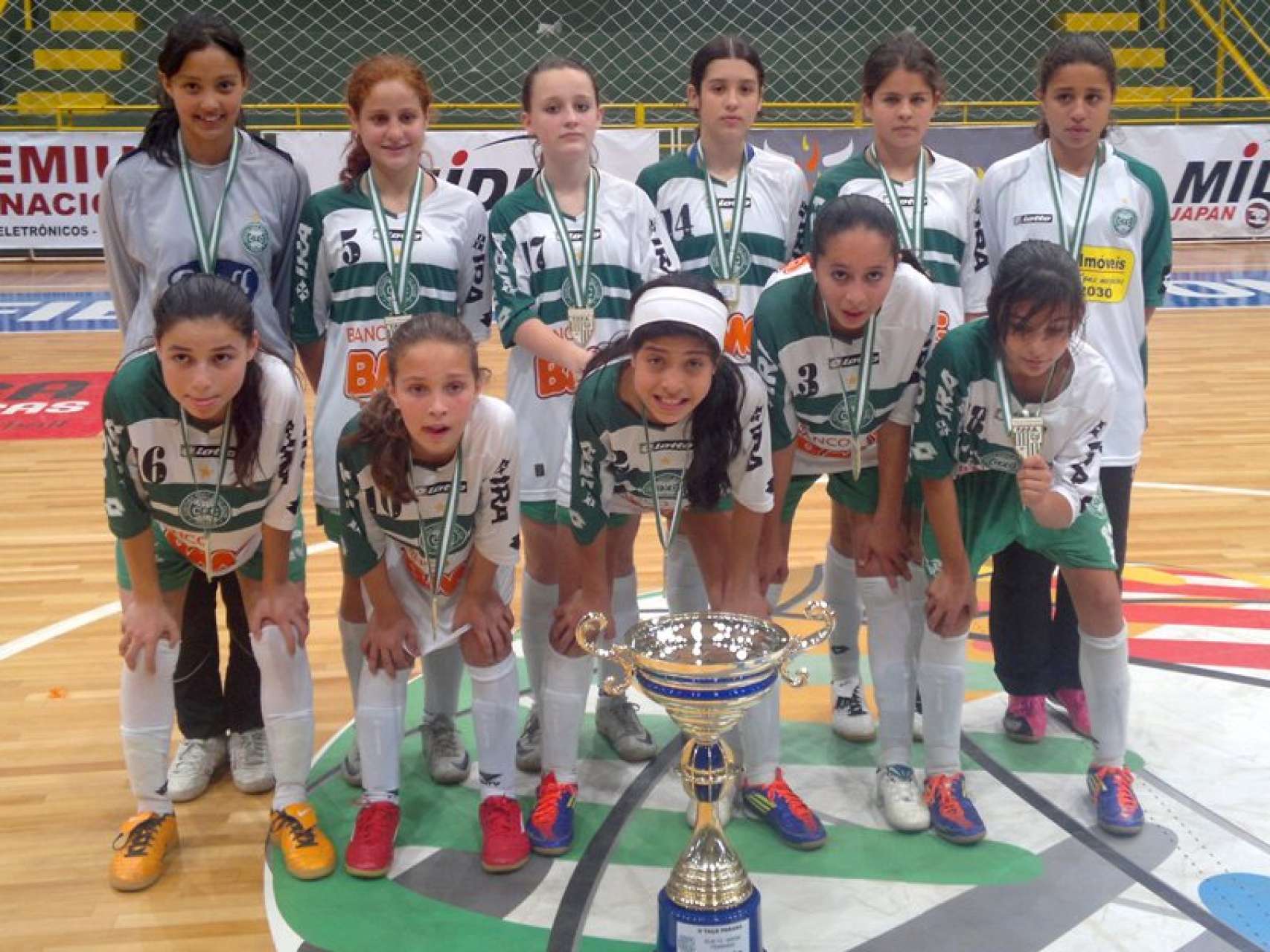 Coritiba Futsal Sub-13 � campe�o