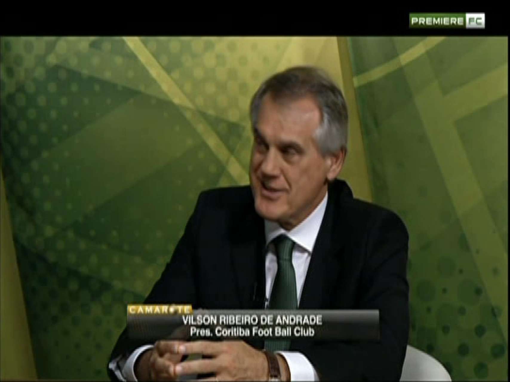 No Camarote PFC, Vilson defende um 