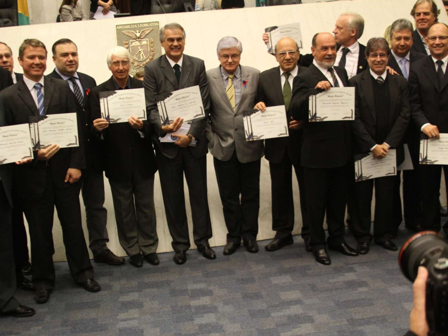 Coritiba recebe homenagem na Assembleia Legislativa