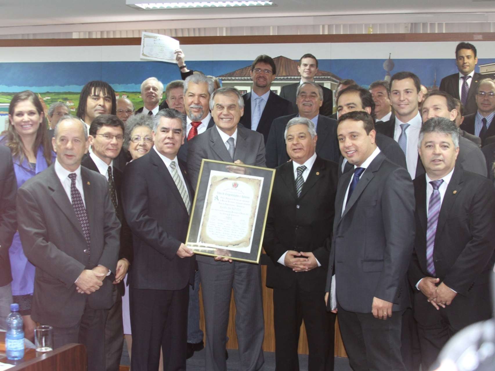 C�mara Municipal homenageia Coritiba pelo Tetra