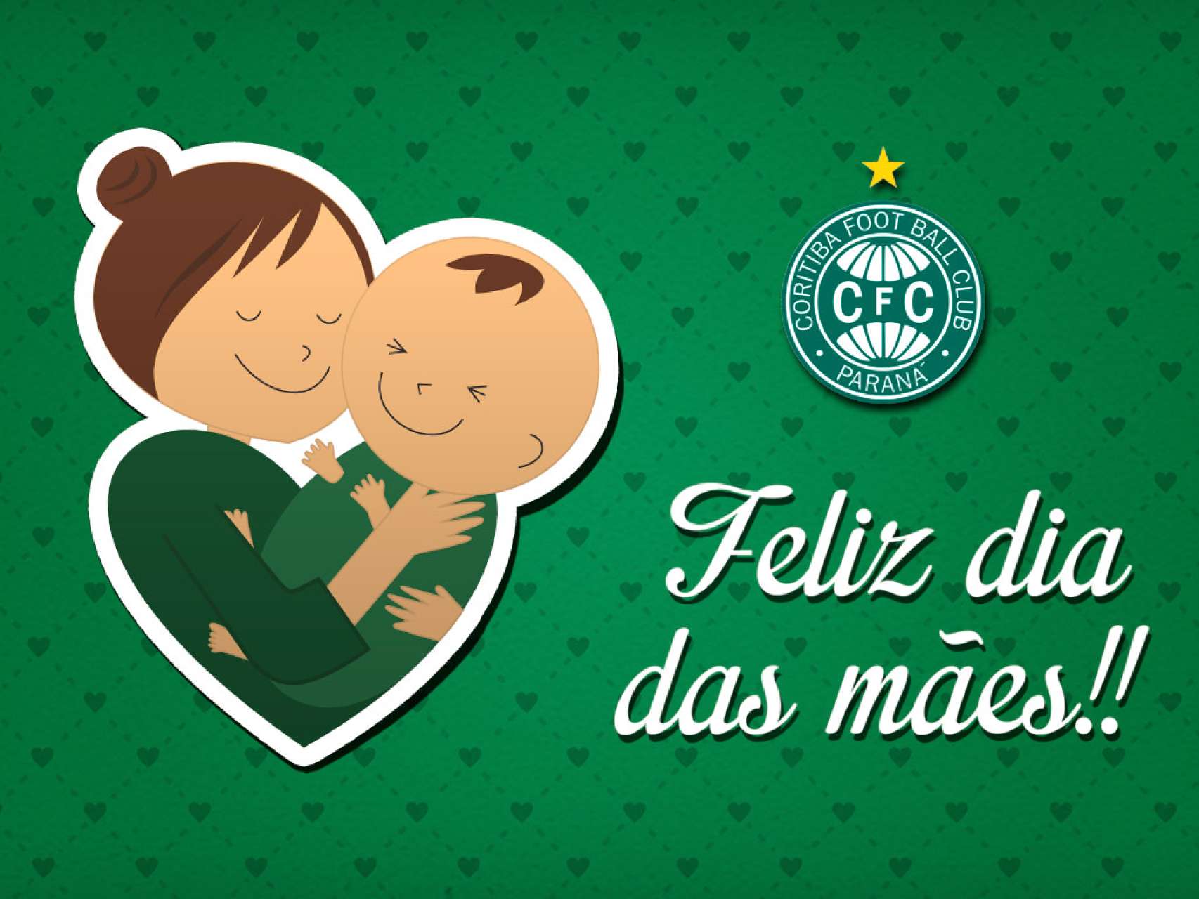 Coritiba deseja um Feliz Dia das M�es!