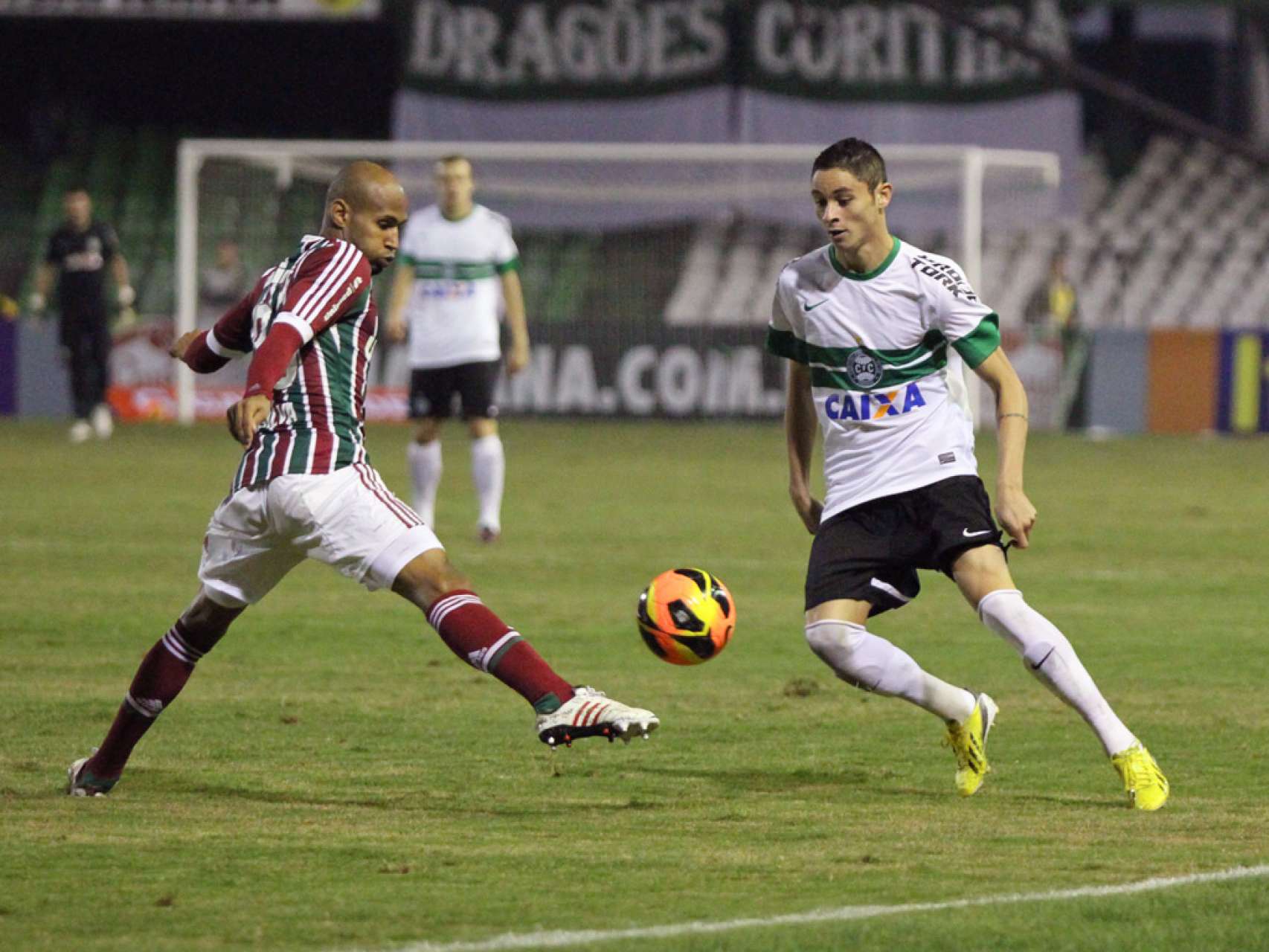 Diogo estreia pelo Coritiba