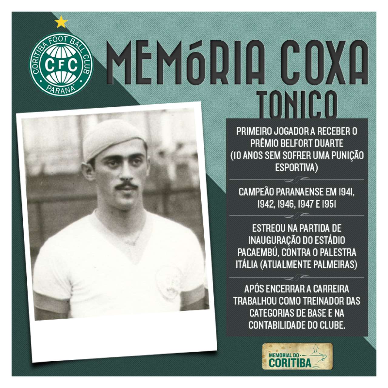 �Mem�ria Coxa� relembra personagens coxas-brancas