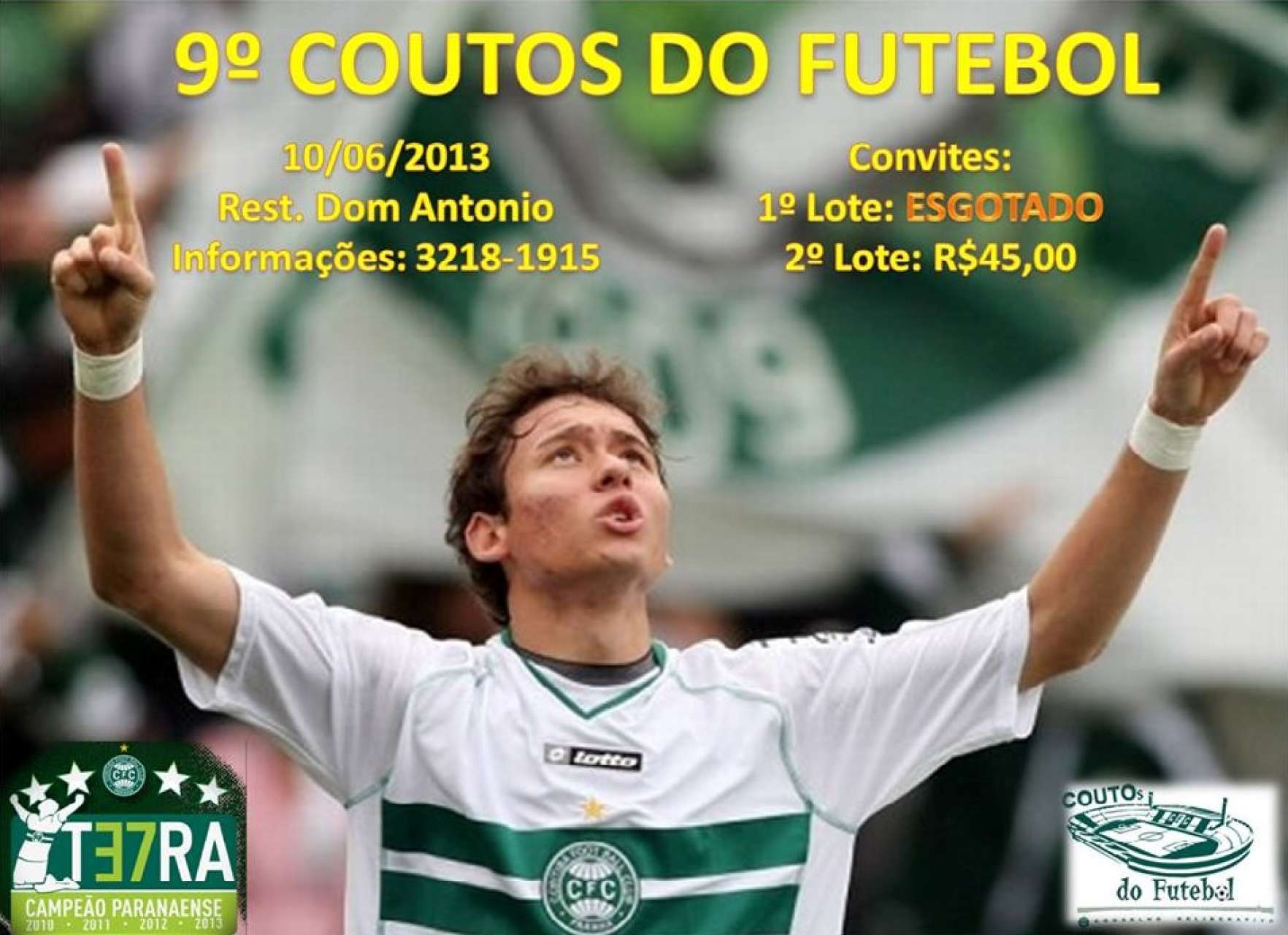 Coutos do Futebol acontece dia 10