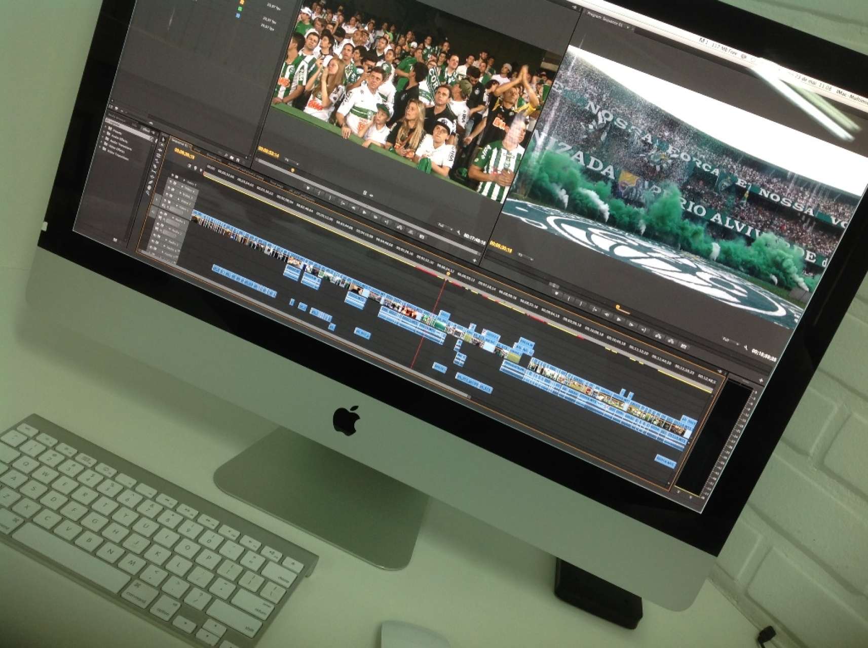 Bastidores do Tetra em v�deo