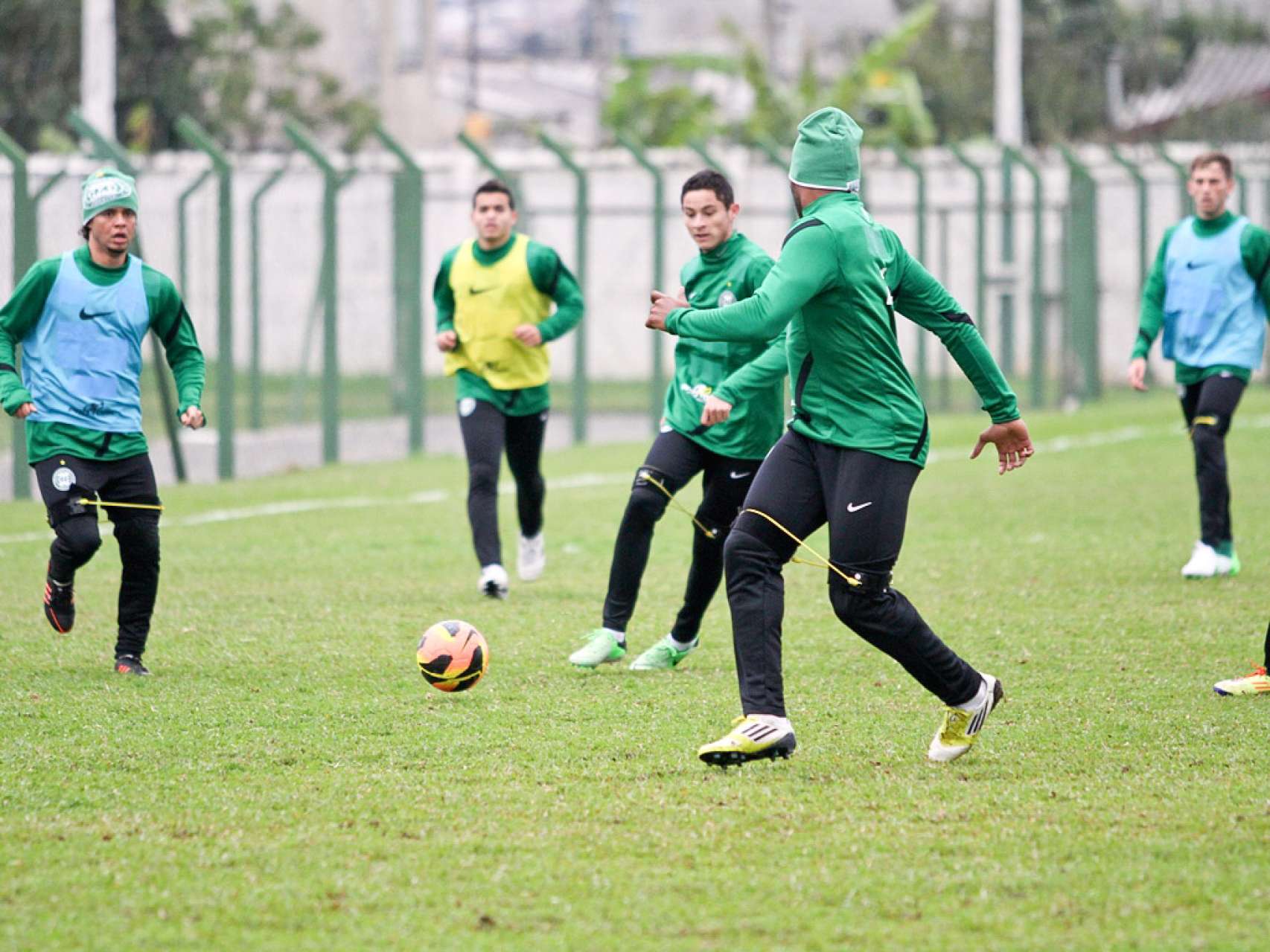 Galeria Coxa: imagens do treino desta ter�a