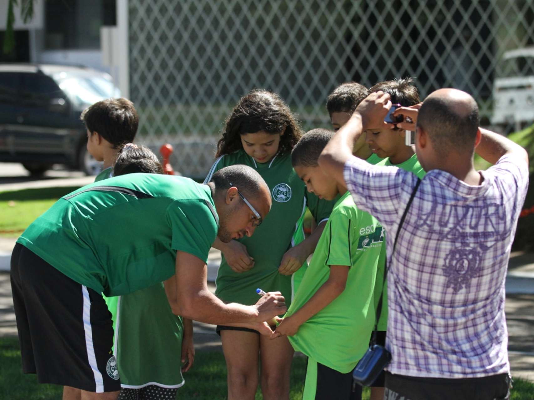 Coxa recebe apoio da torcida em Bras�lia