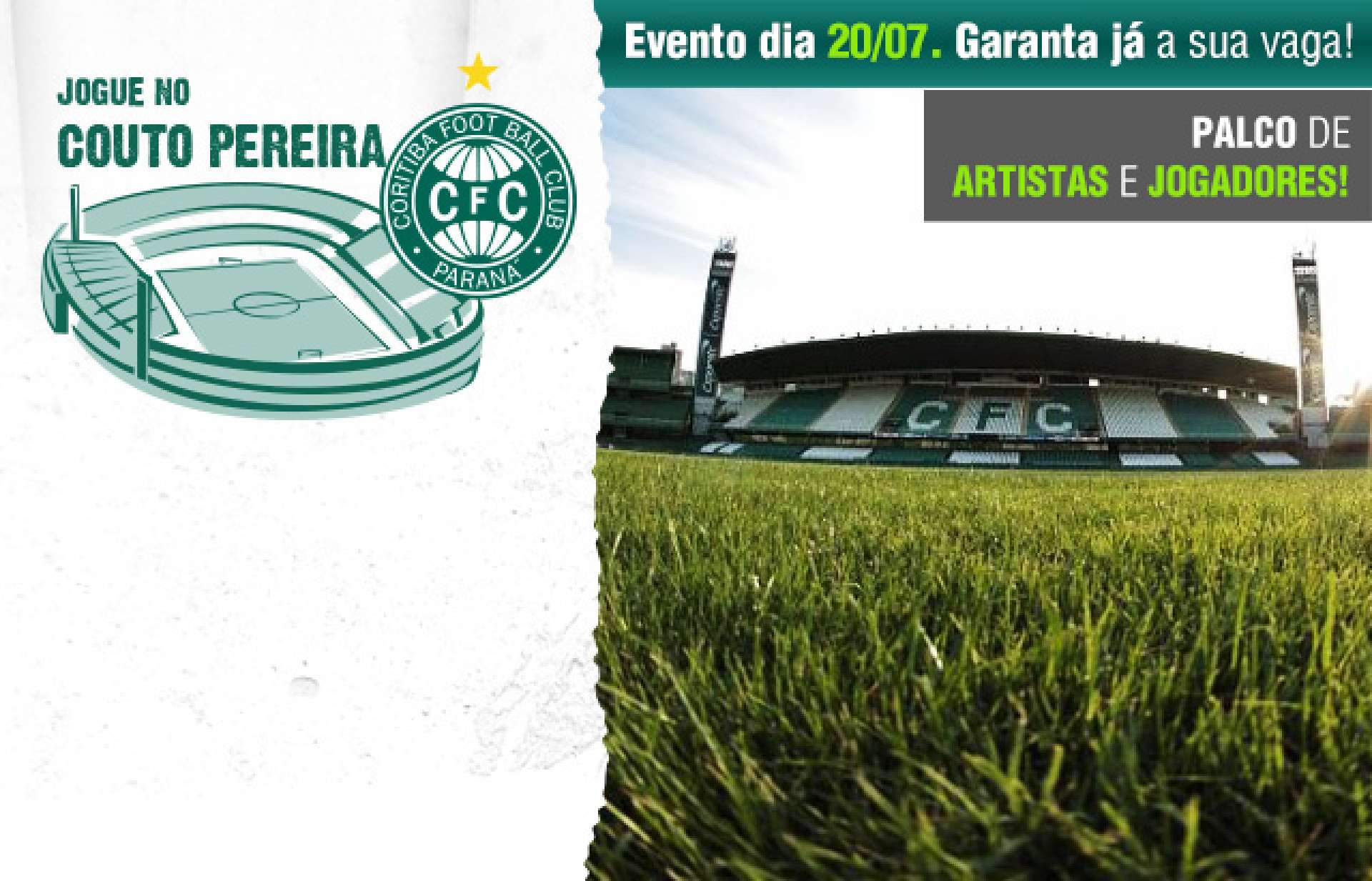 S�cio, venha jogar no Couto!