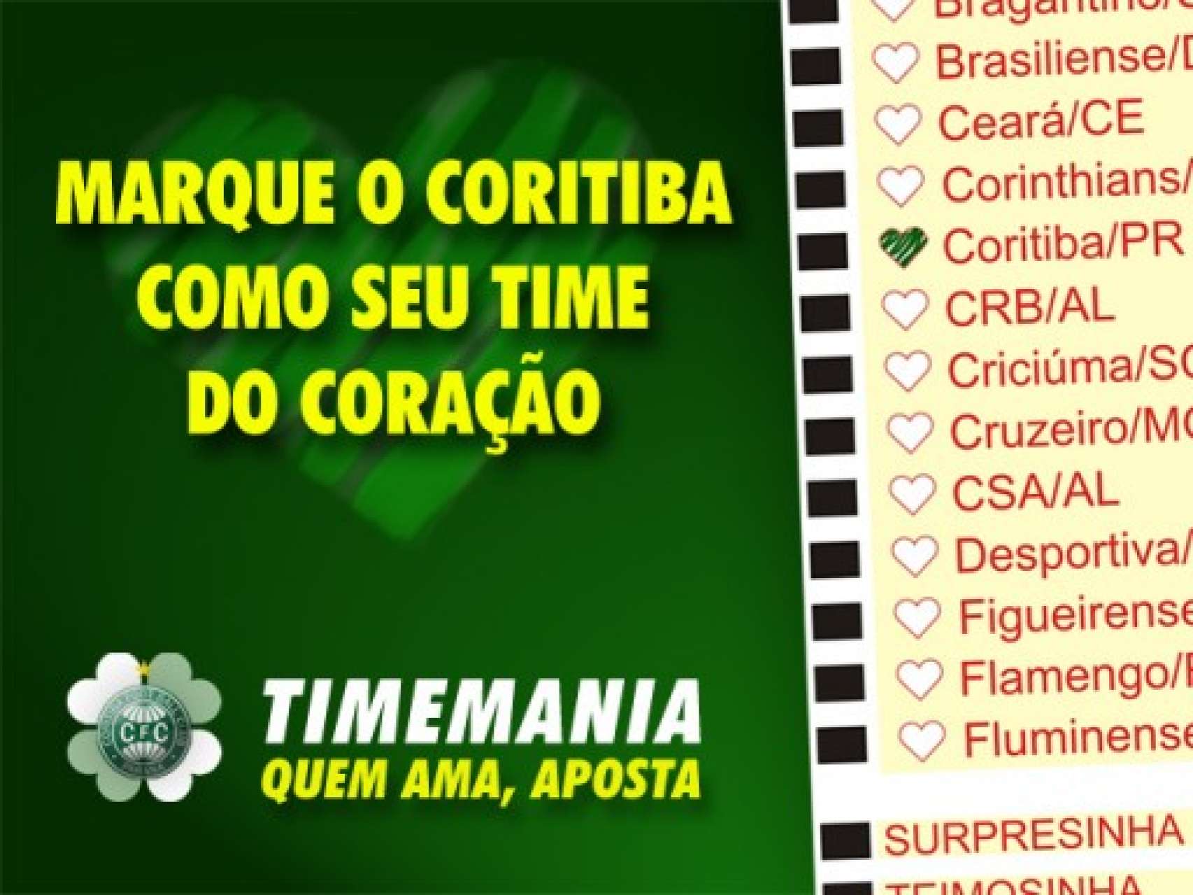 Aposte na Timemania