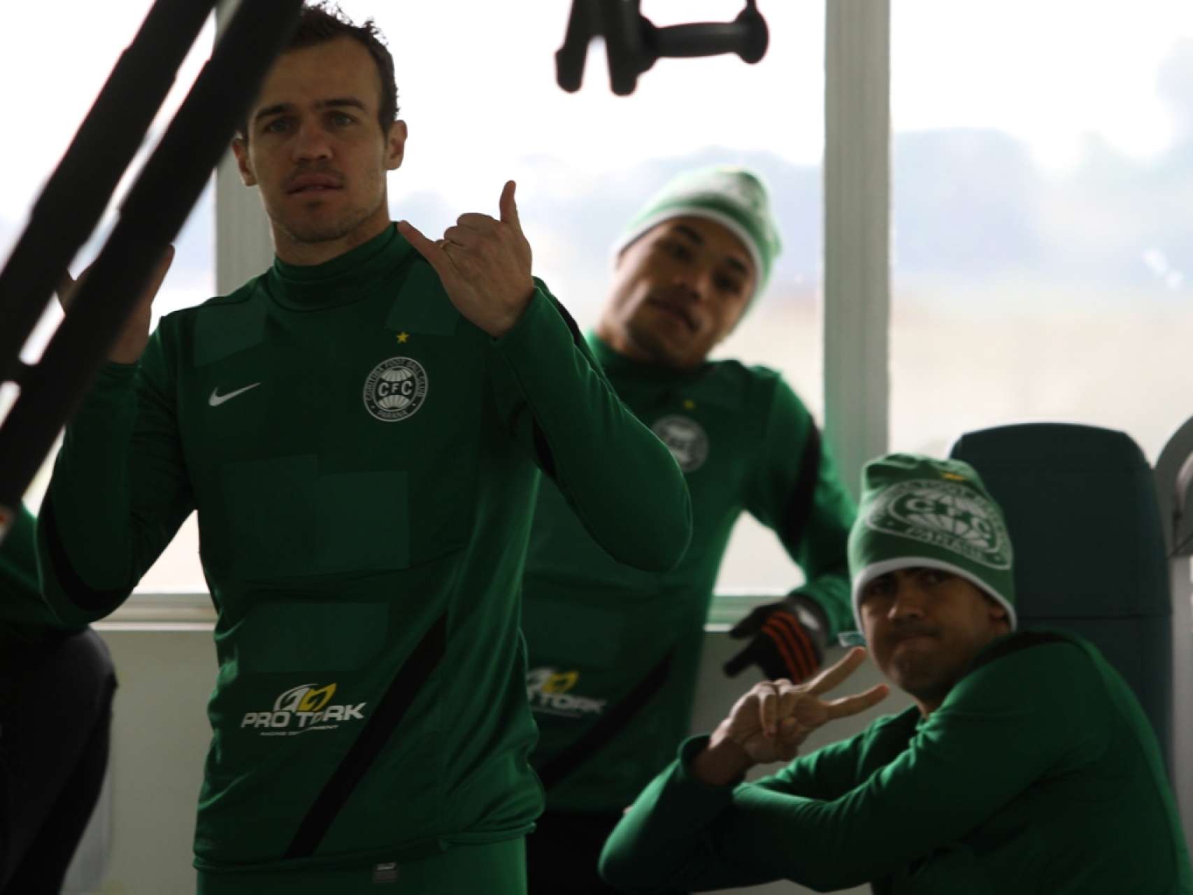 Galeria Coxa: Treino no CT da Graciosa