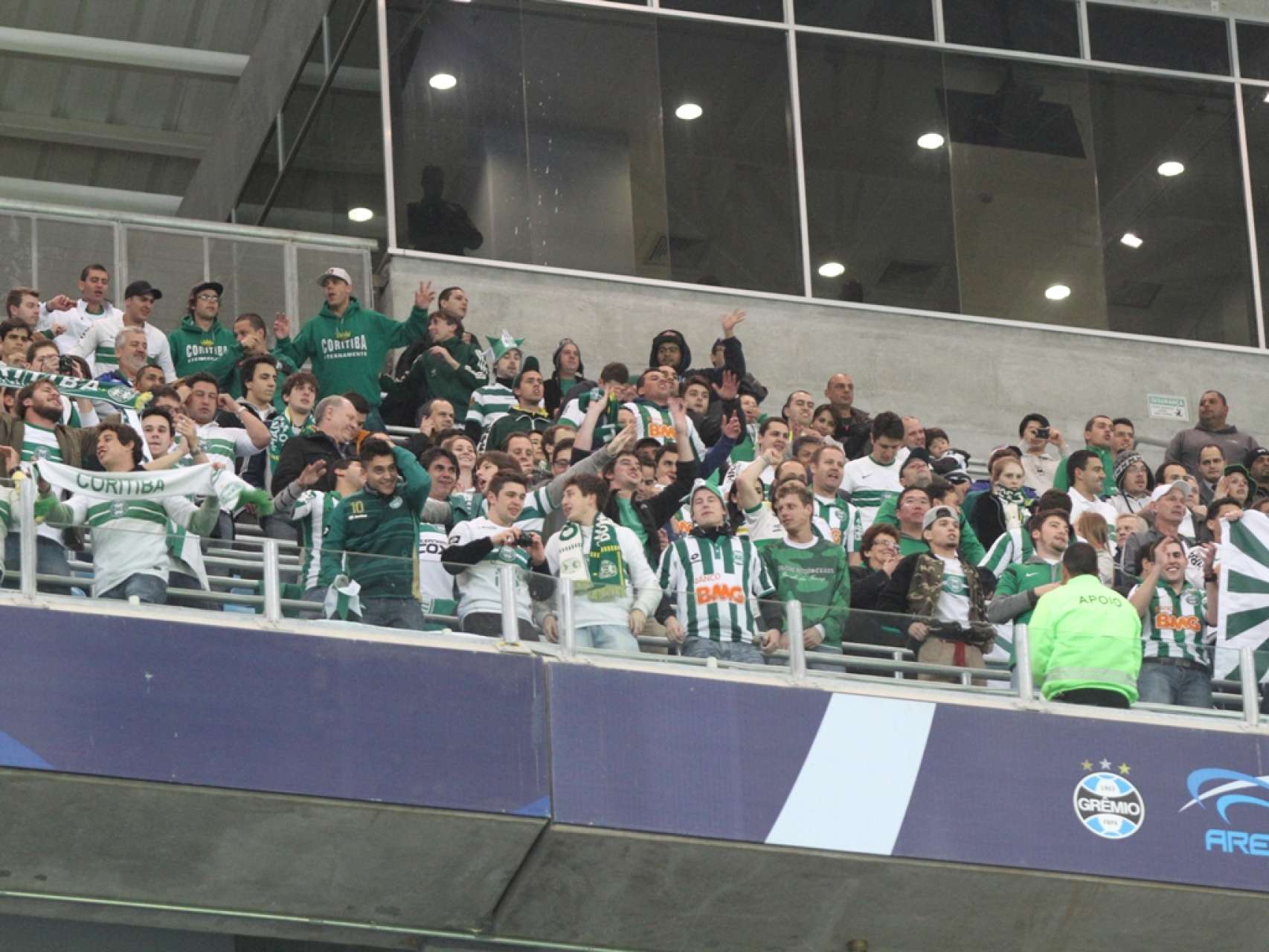 Galeria Coxa: Gr�mio 0�1 Coritiba