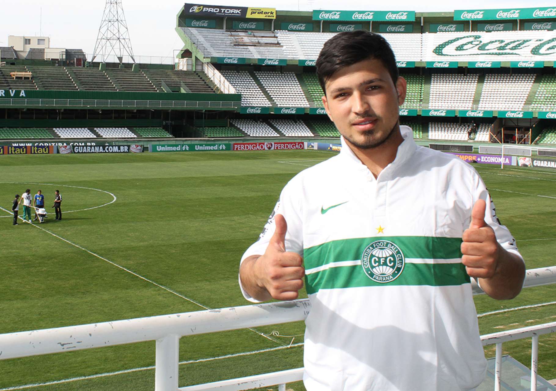 S�cio Turco visita o Couto Pereira