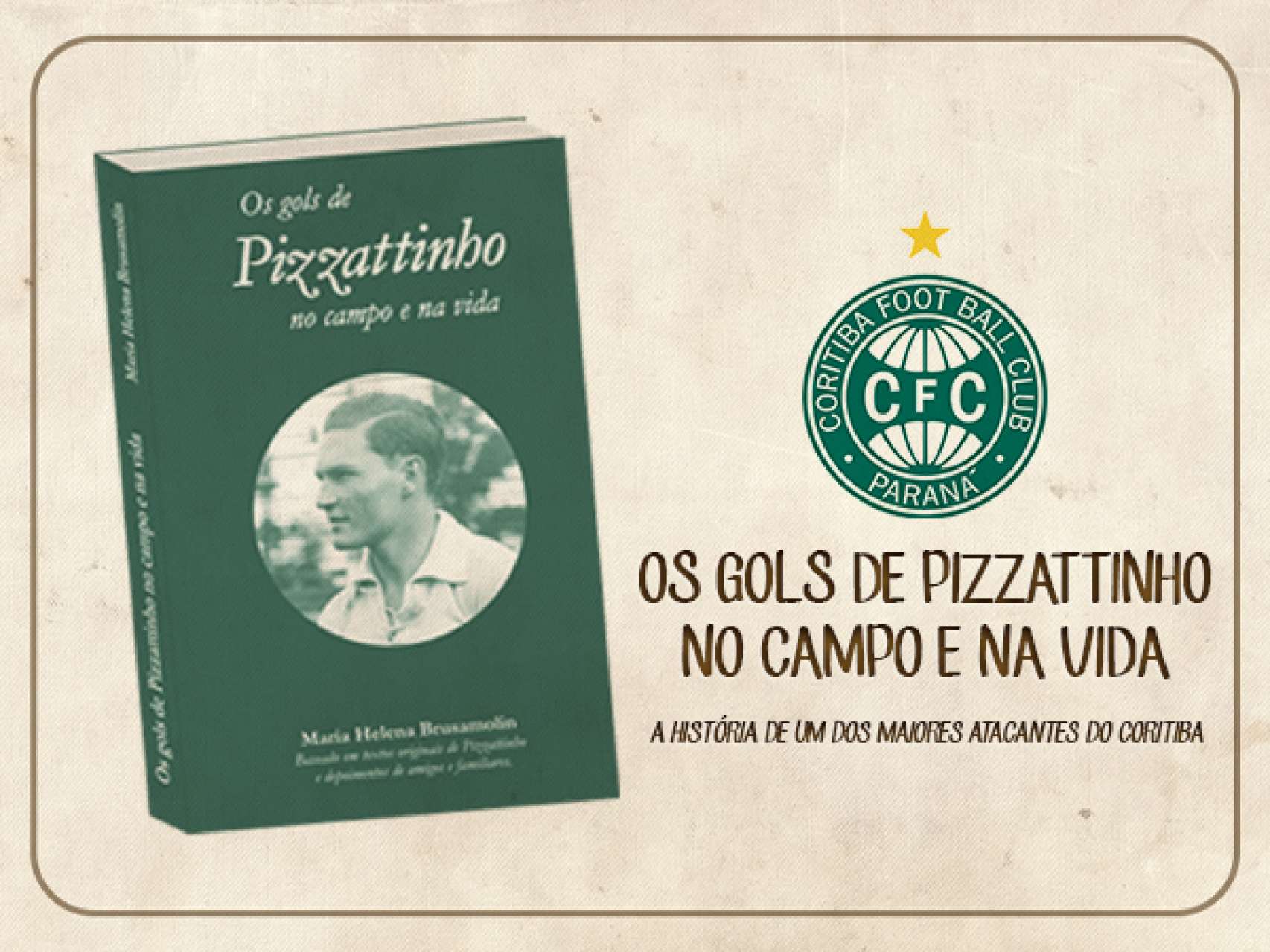 Lan�amento do livro �Gols de Pizzattinho no campo e na vida�