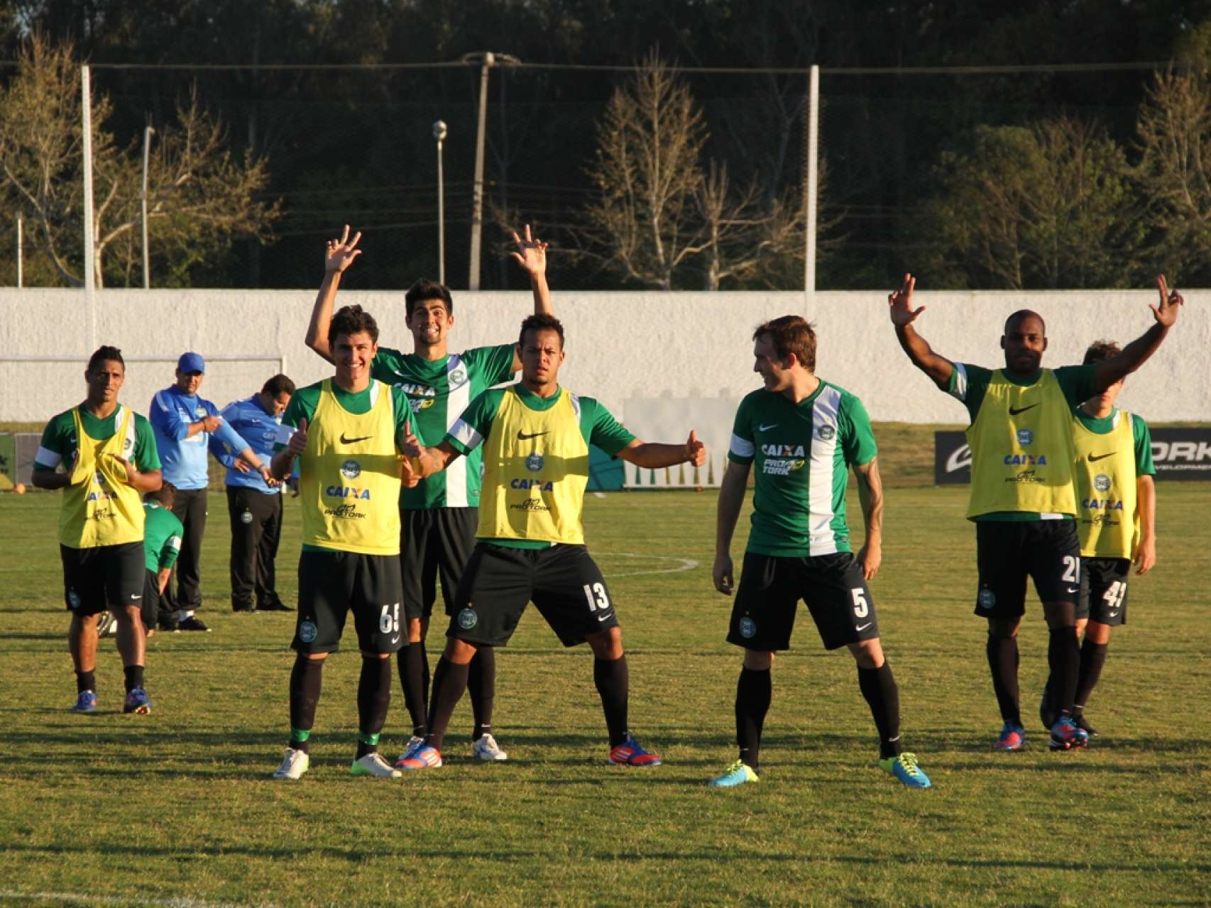 Galeria Coxa: prepara��o para enfrentar o Inter