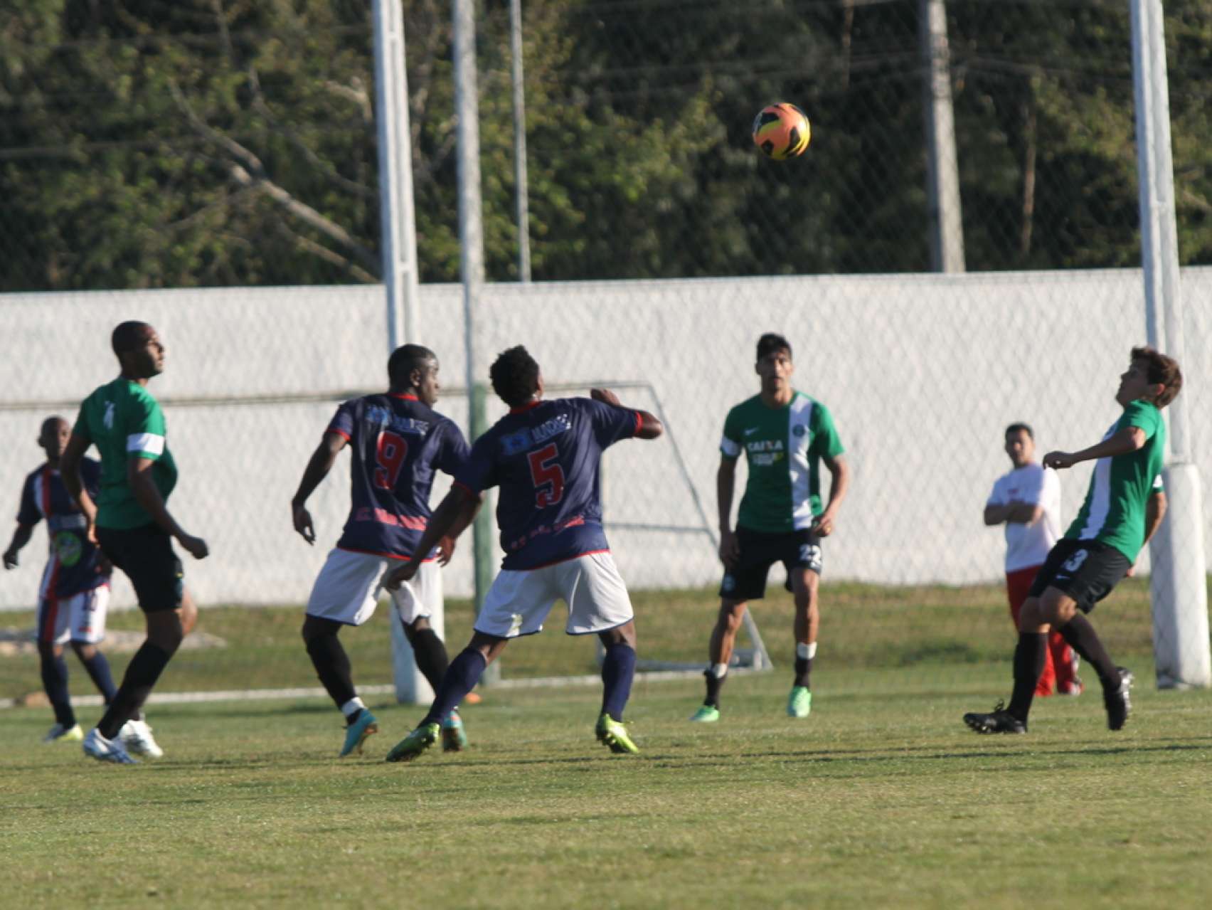 Galeria Coxa: no CT, trabalhos intensos