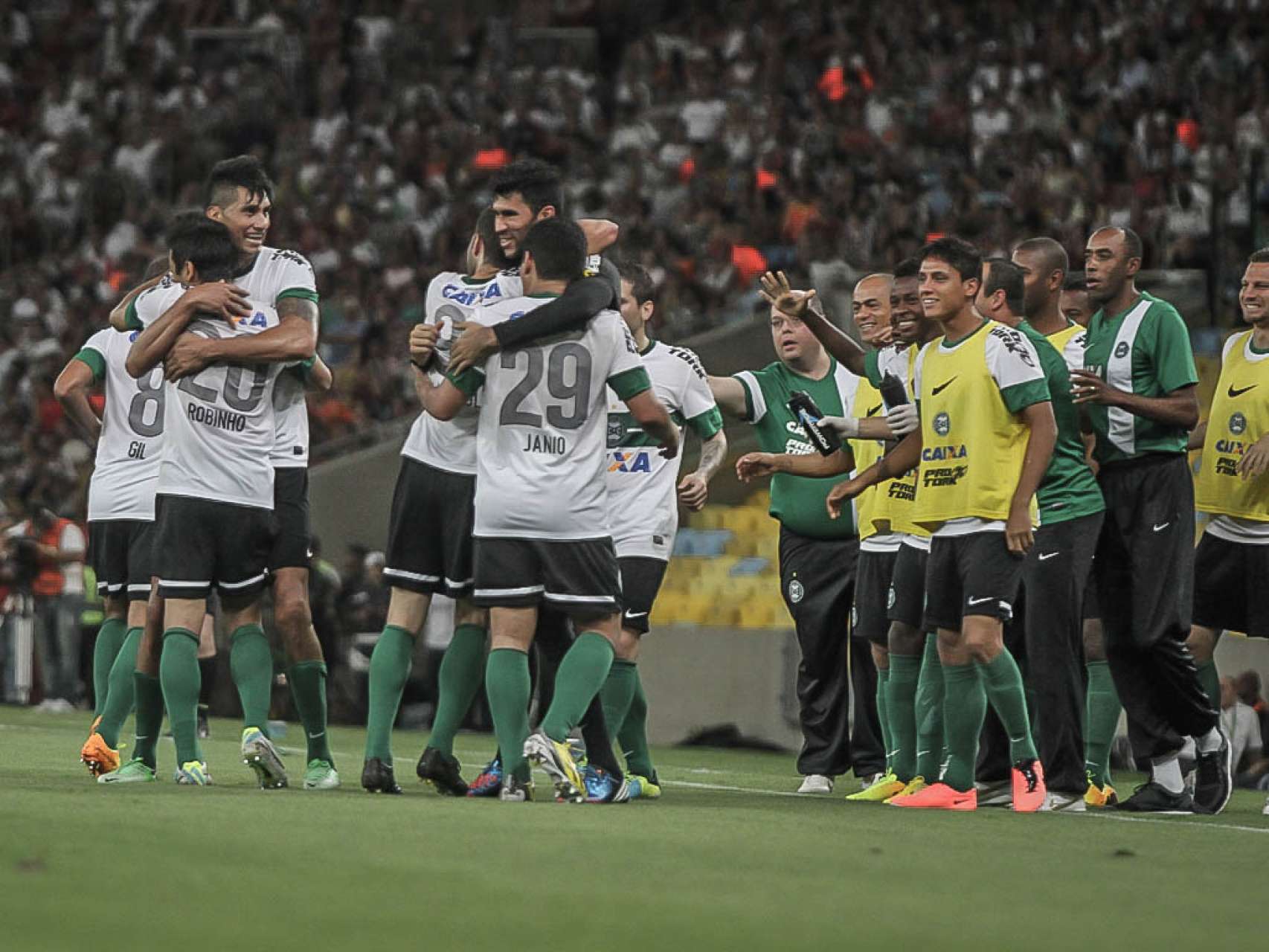 Galeria Coxa: Fluminense 1�1 Coritiba