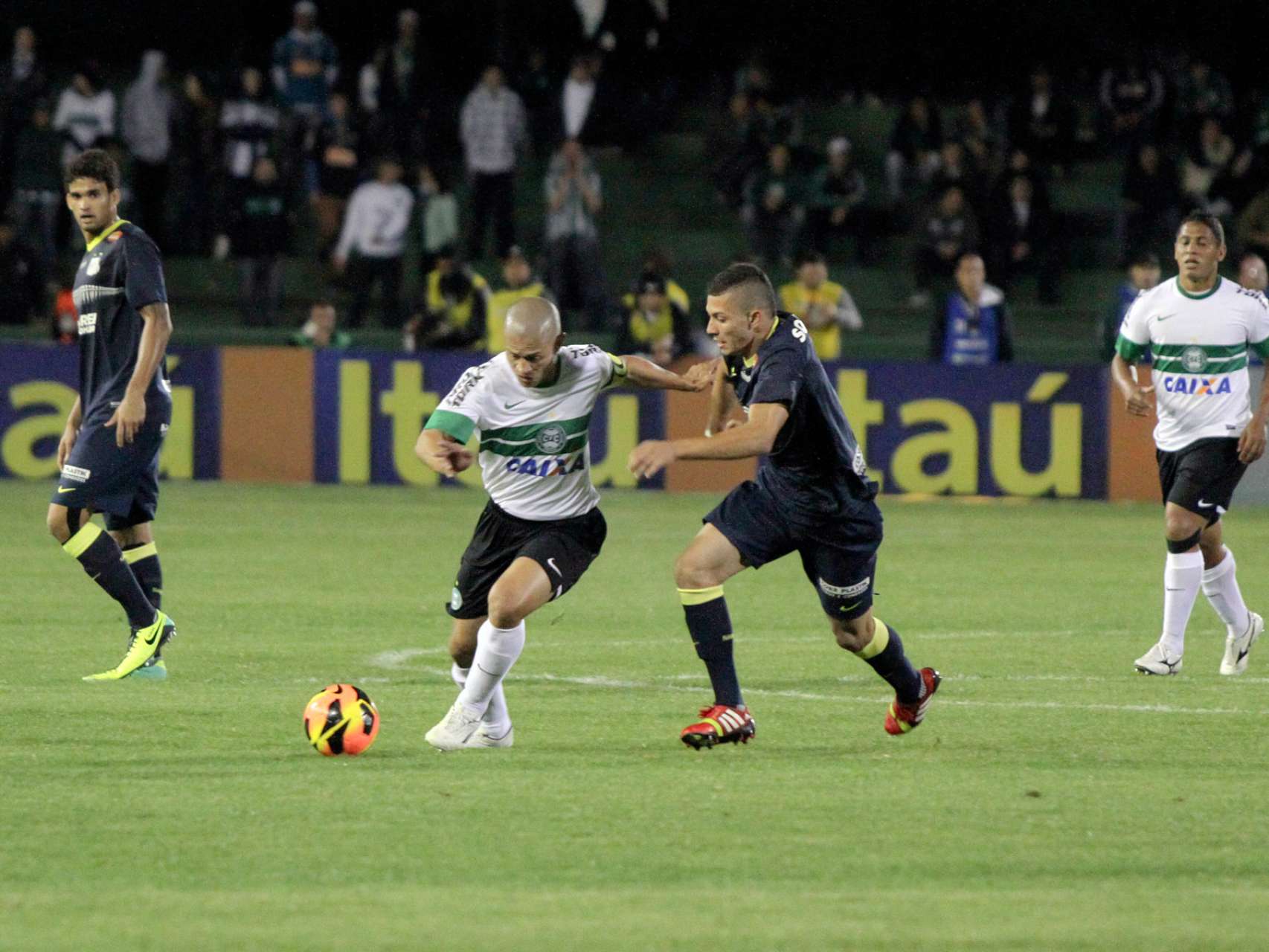 N�meros entre Coxa e Santos
