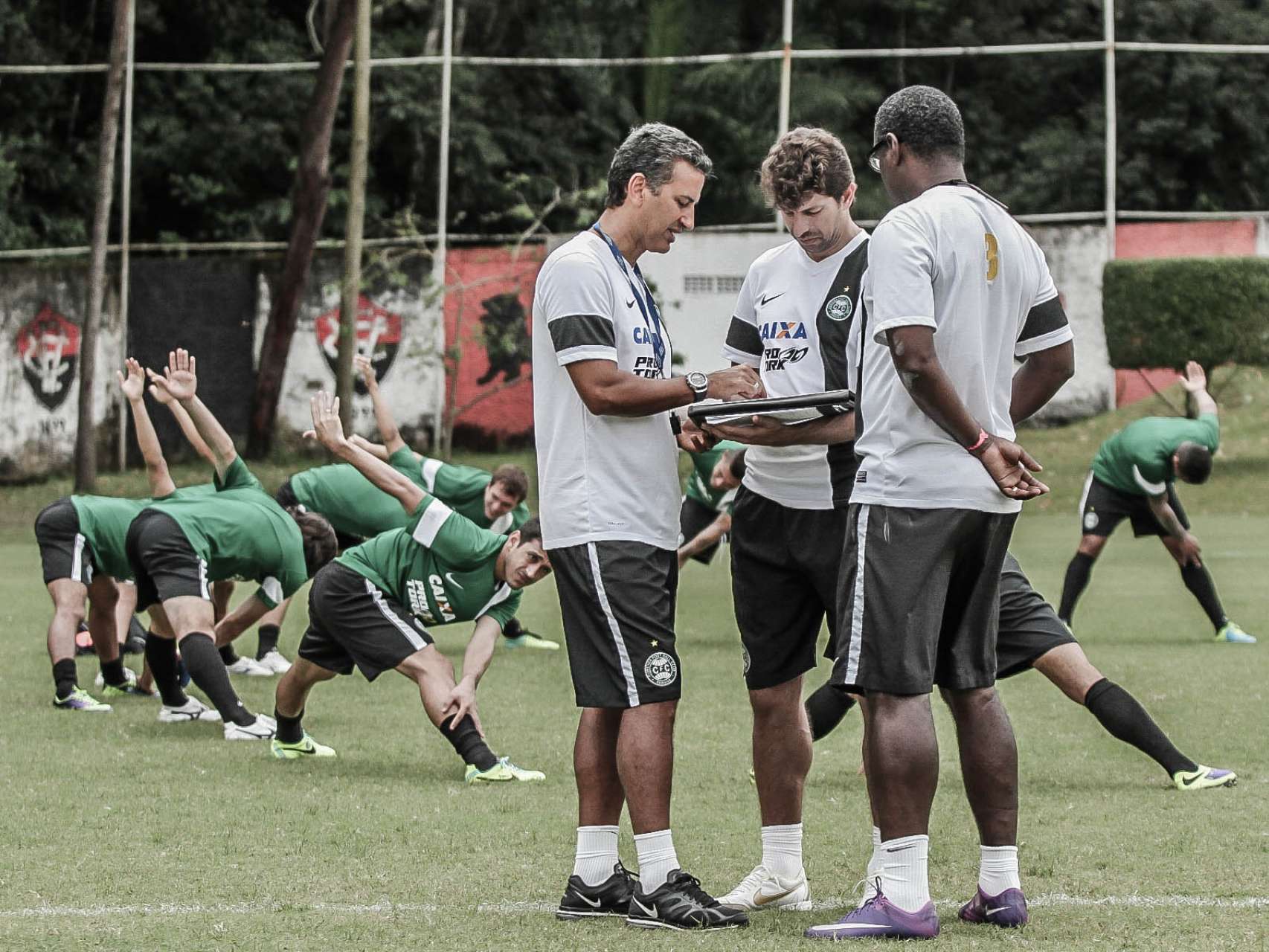 Galeria Coxa: imagens do treino em Salvador