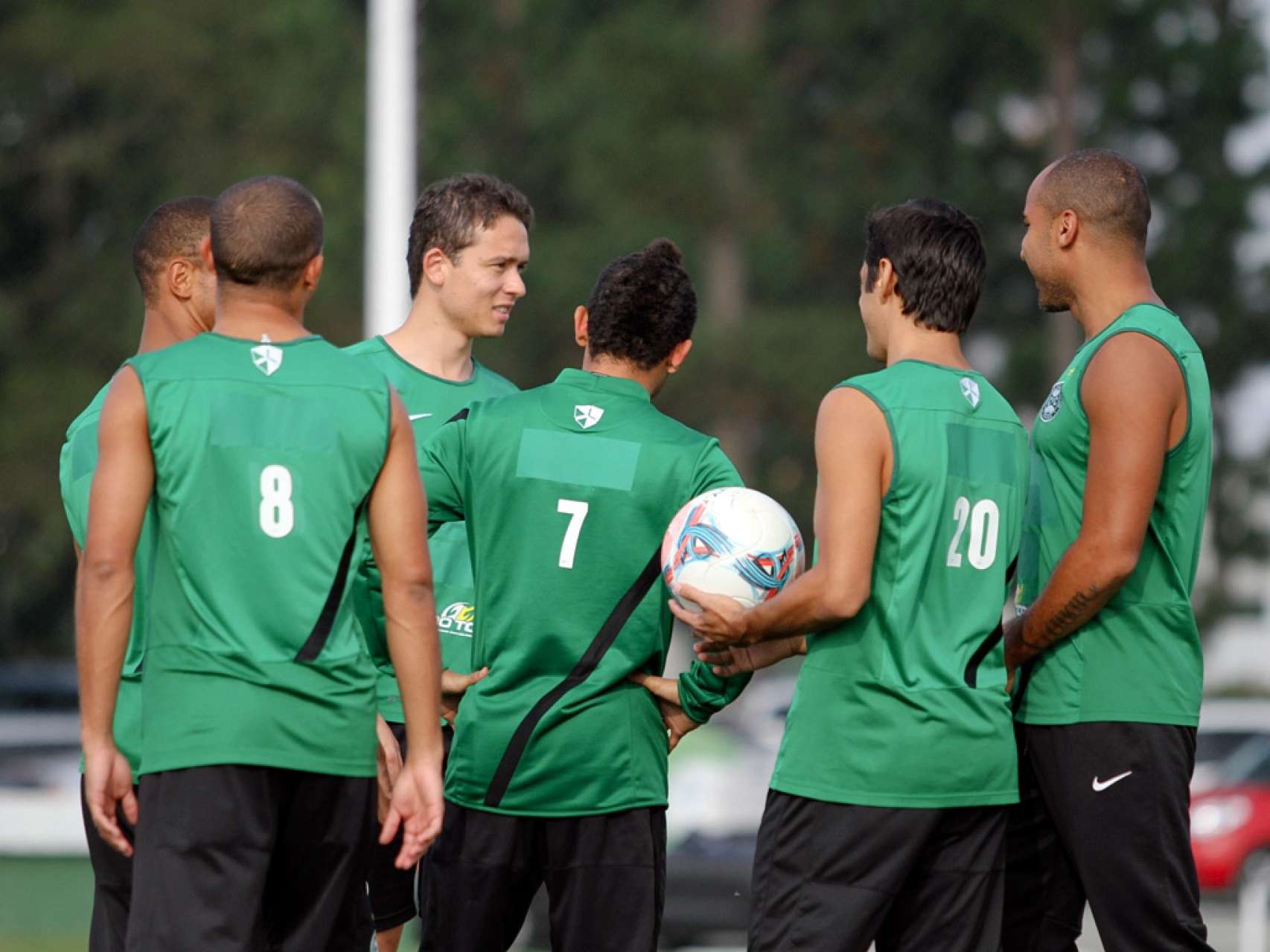 Galeria Coxa: imagens de mais um treino alviverde
