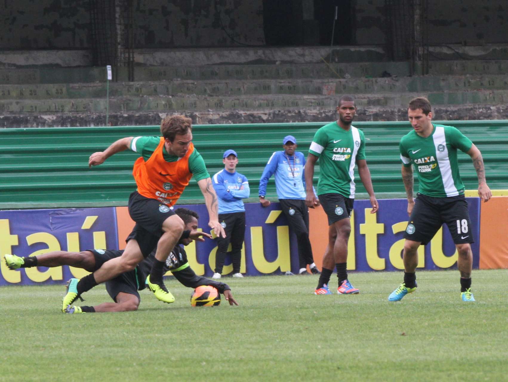 Treino no Couto Pereira
