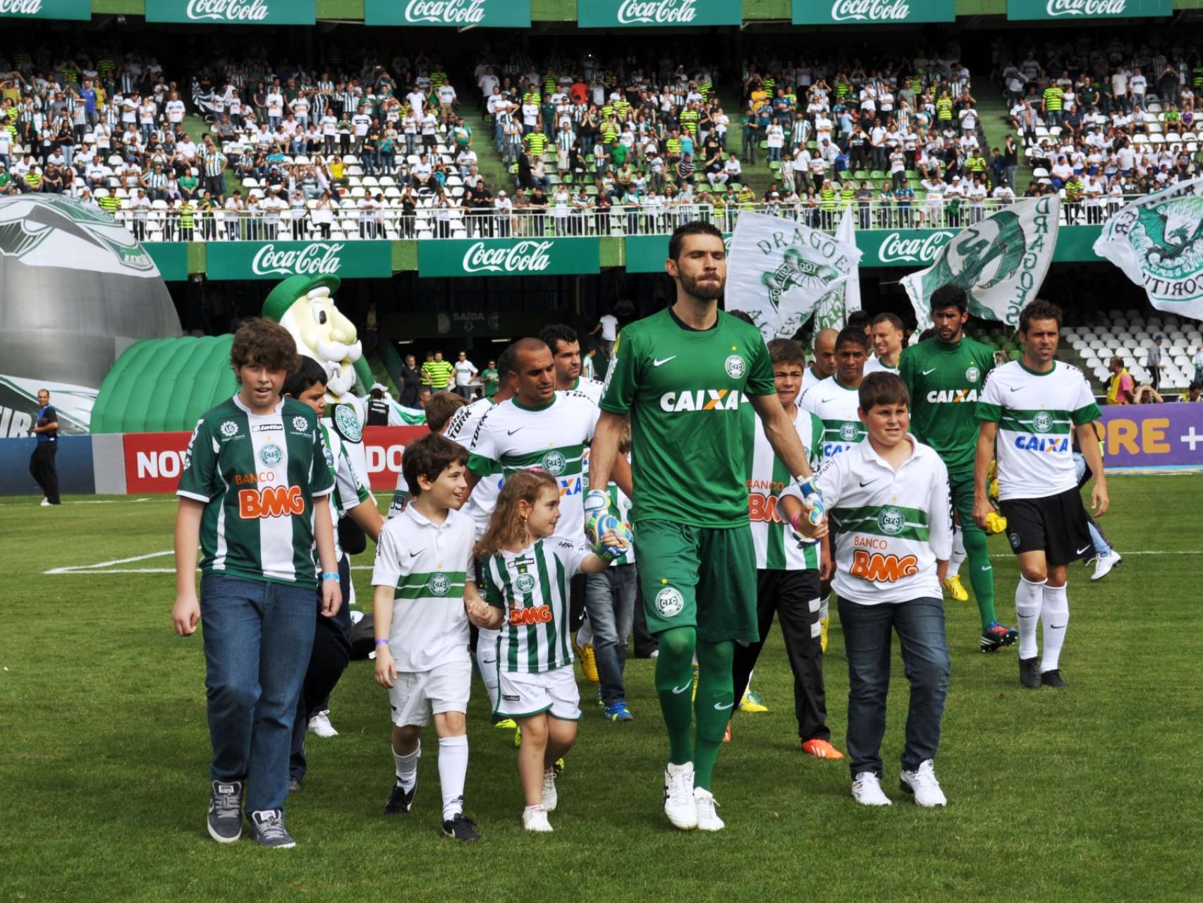 Mascotinhos Coritiba x Botafogo