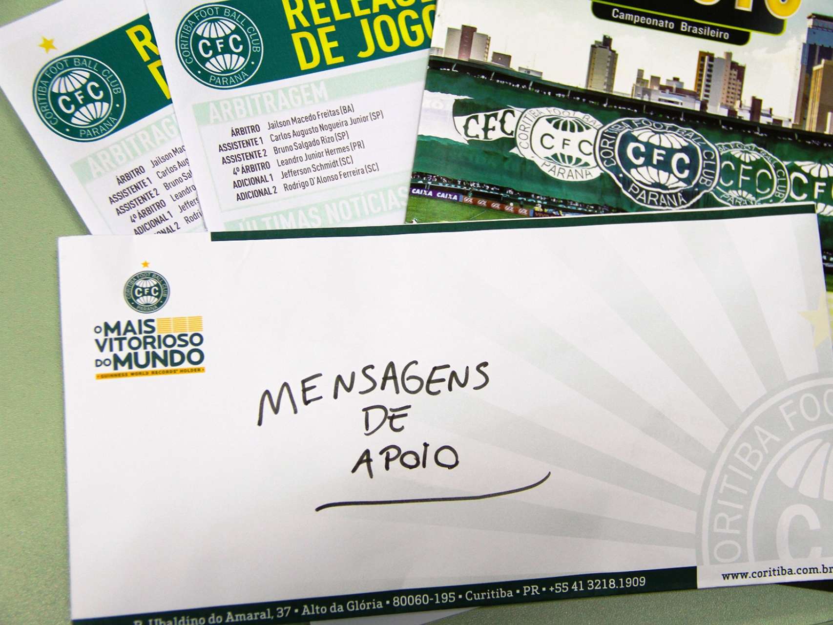 Apoio importante