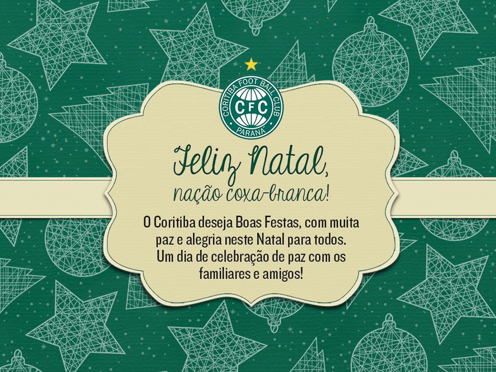 Feliz Natal, coxas-brancas!
