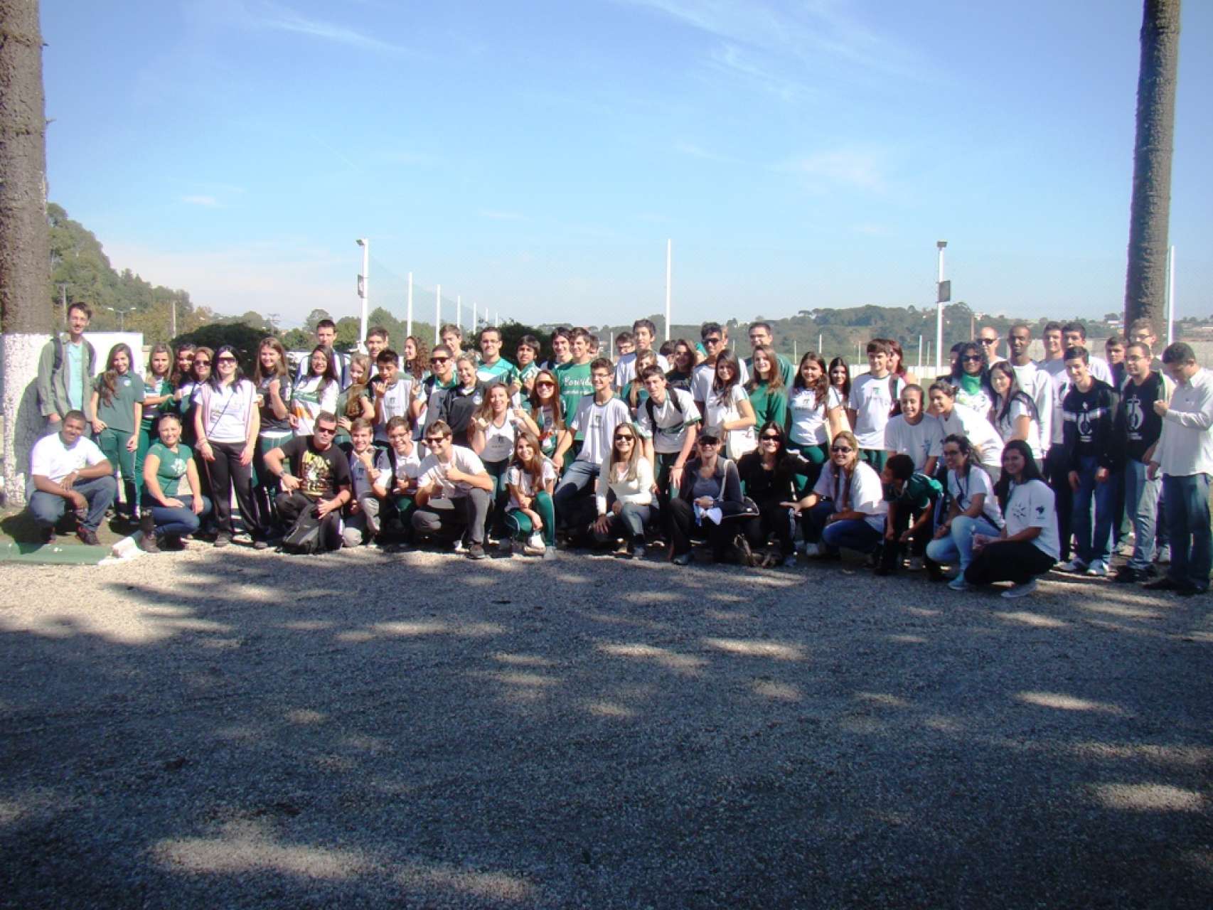 Alunos do SESI t�m dia especial com o Coritiba Retribui