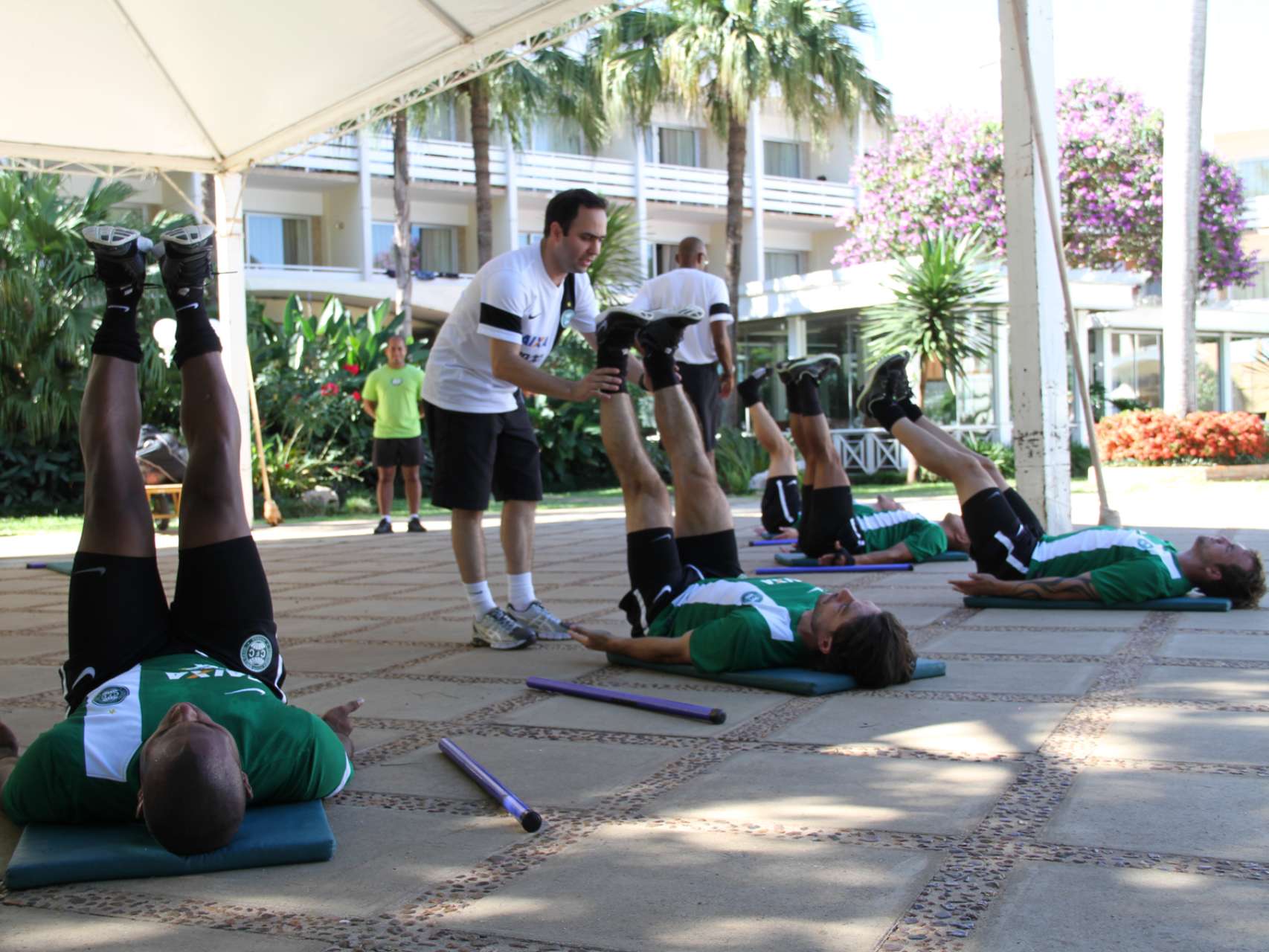 Galeria Coxa: treino em Foz
