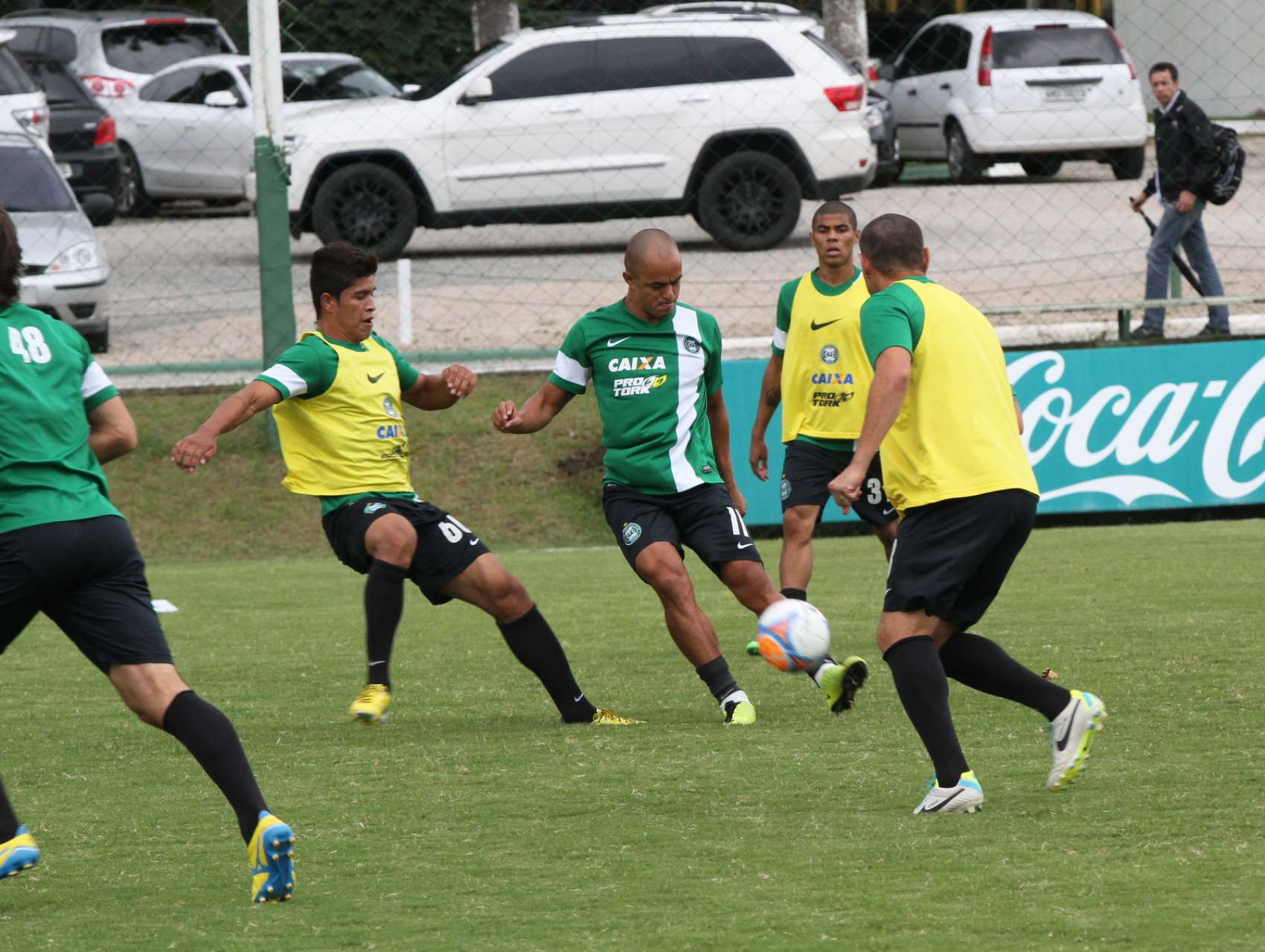 Galeria Coxa: Treino no CT