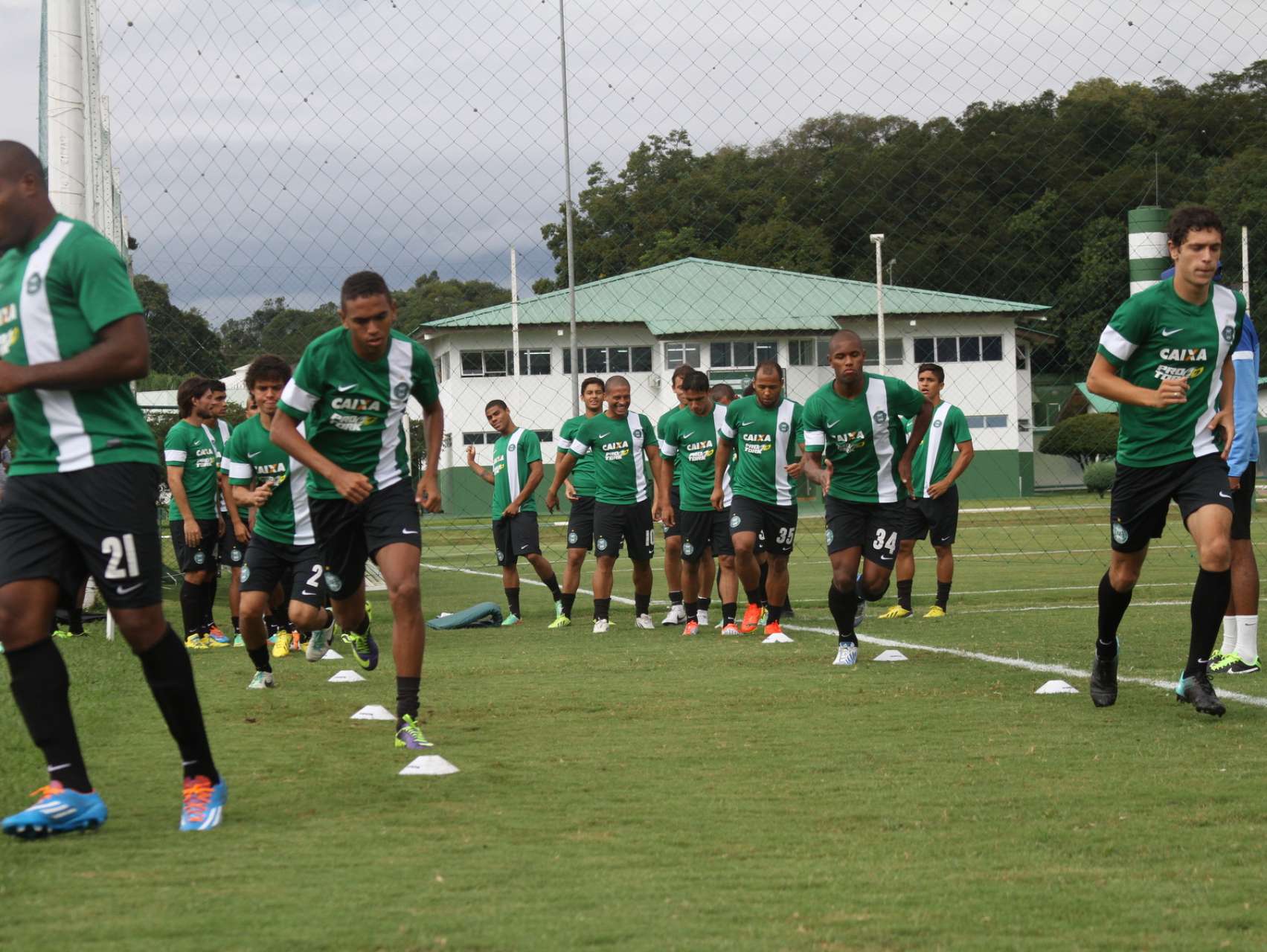 Galeria Coxa: treino for�a