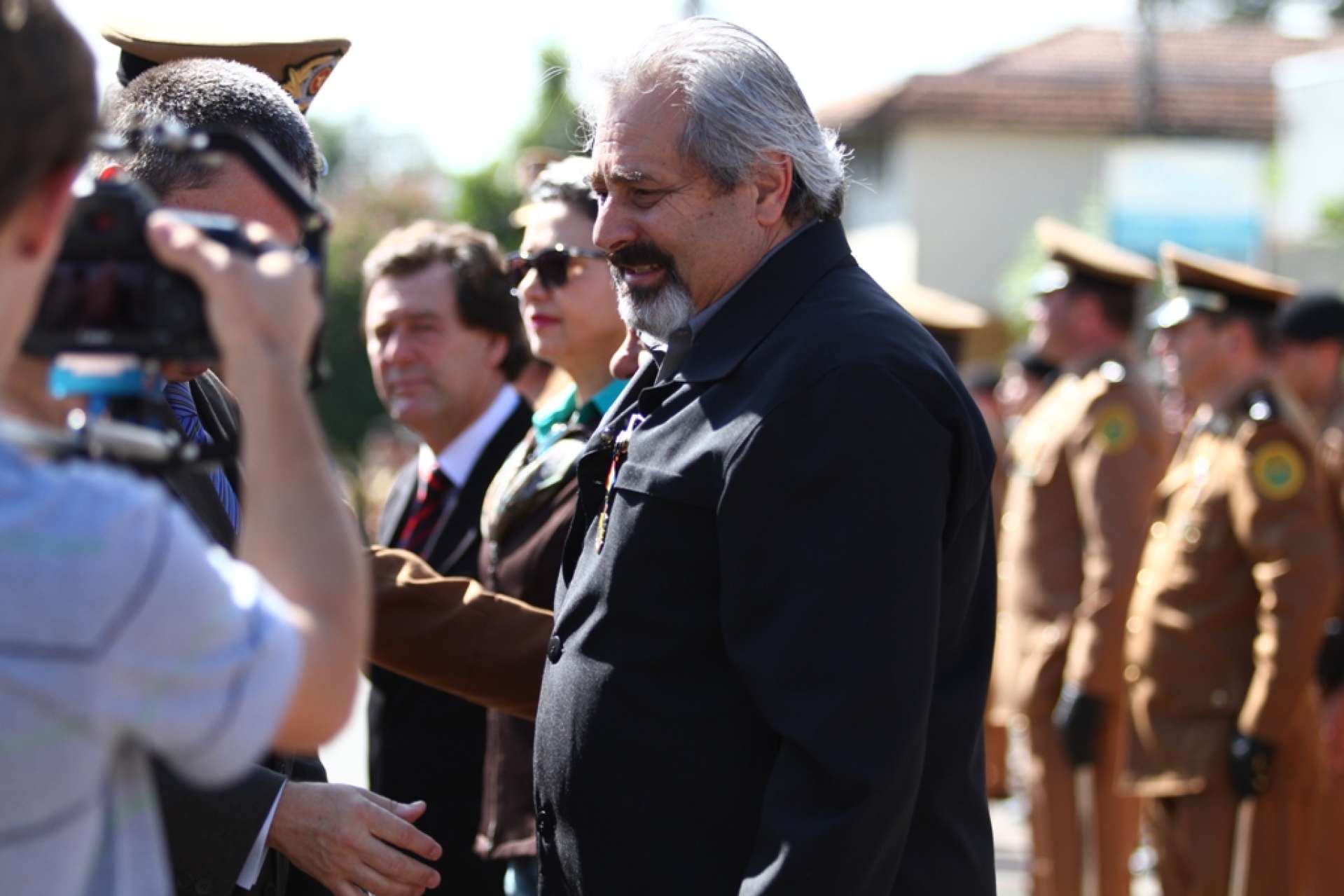 Diretor de Seguran�a do Coritiba recebe homenagem da PM