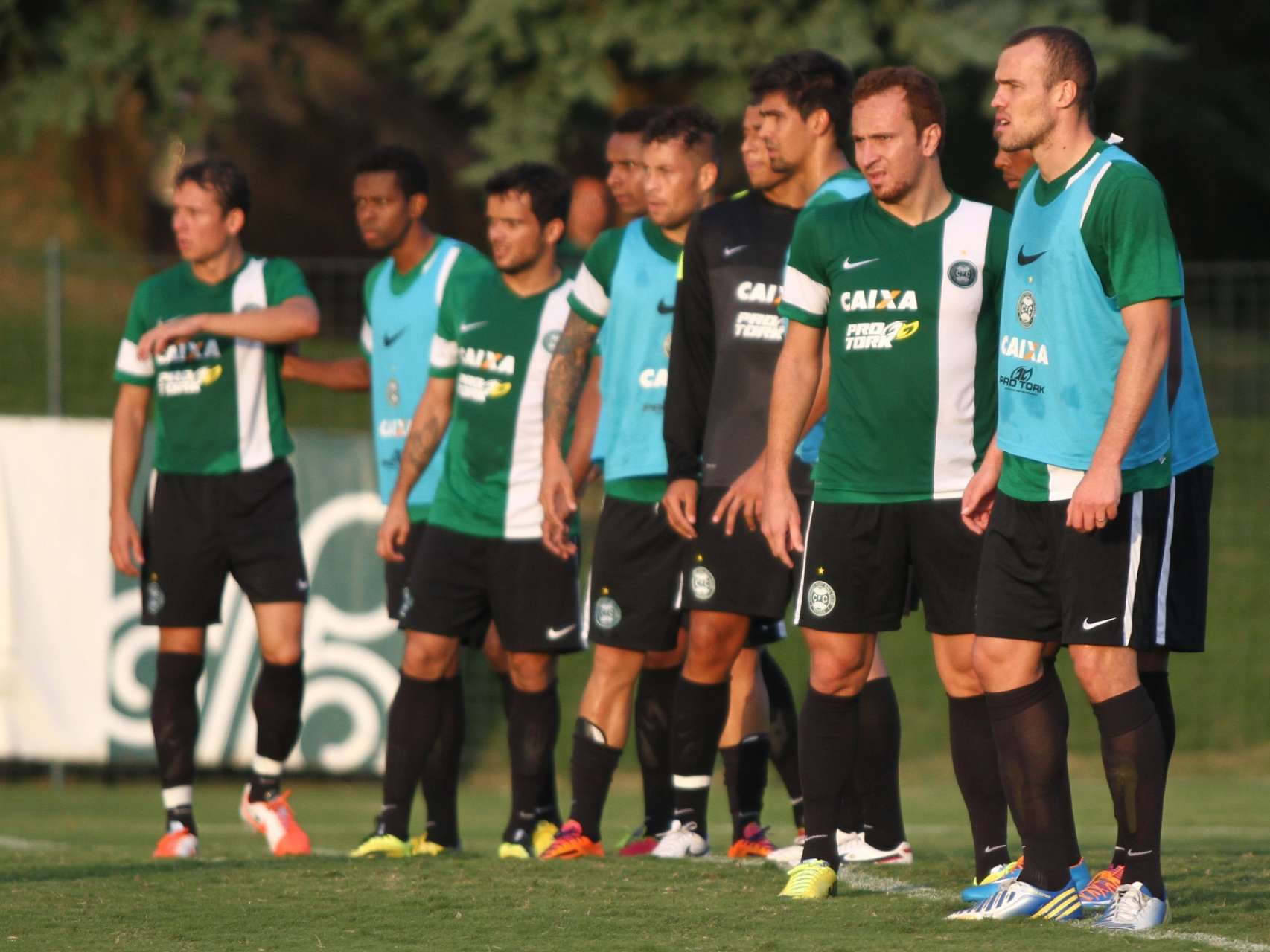 Galeria Coxa: �ltimo treino