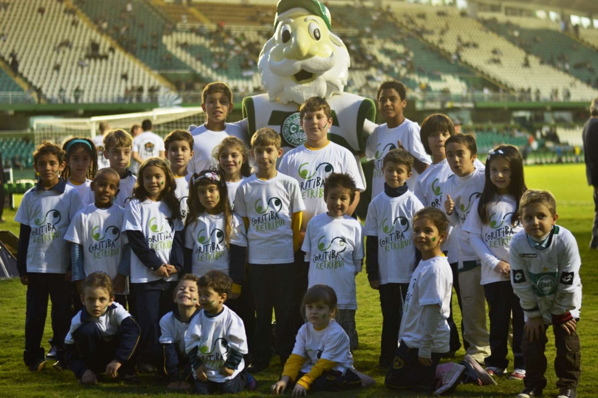 Mascotinhos: Coritiba x Rio Branco