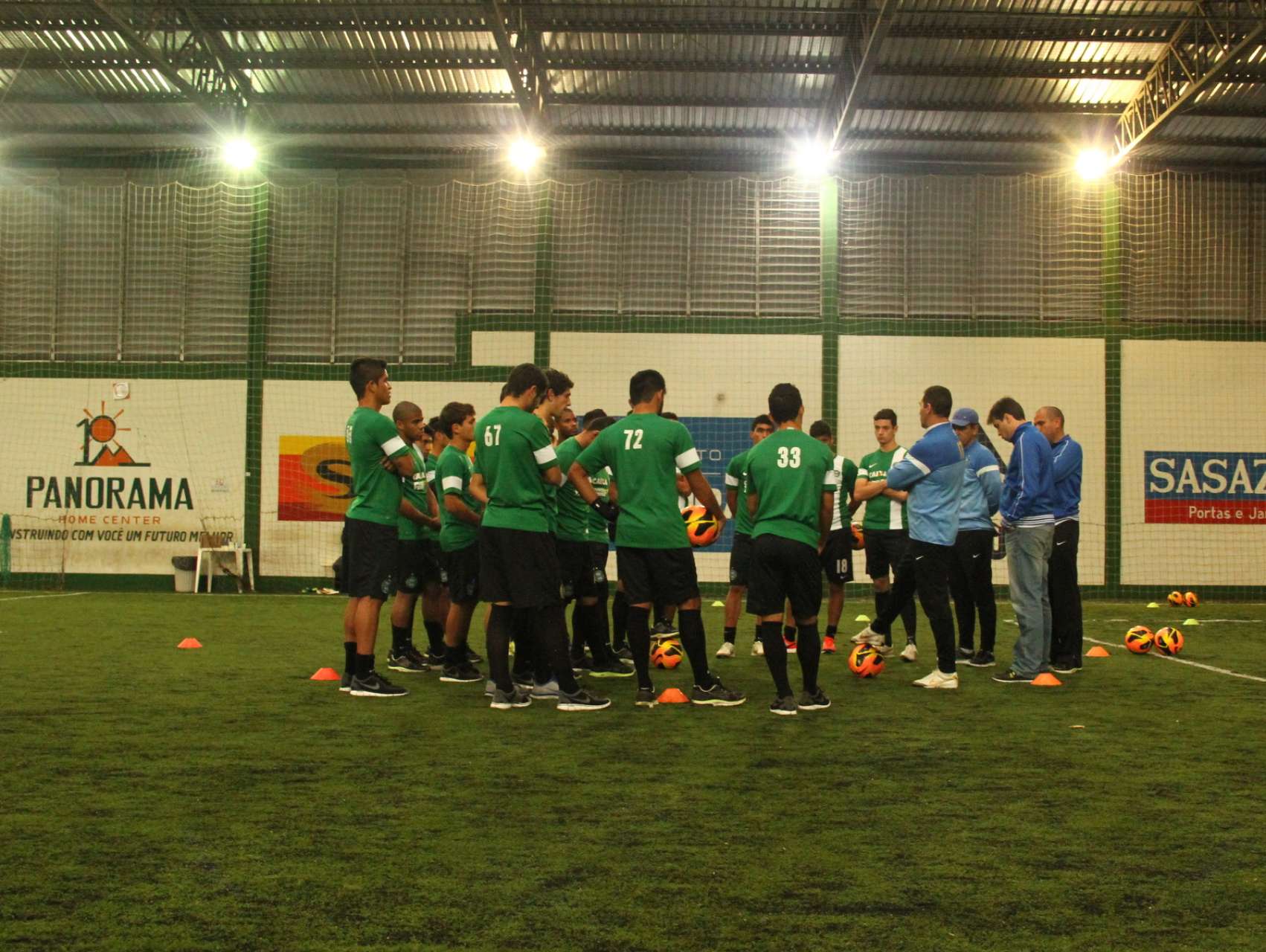 �ltimo treino antes da estreia