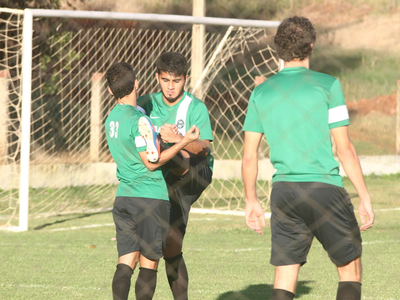 Coxa treina de olho na decis�o