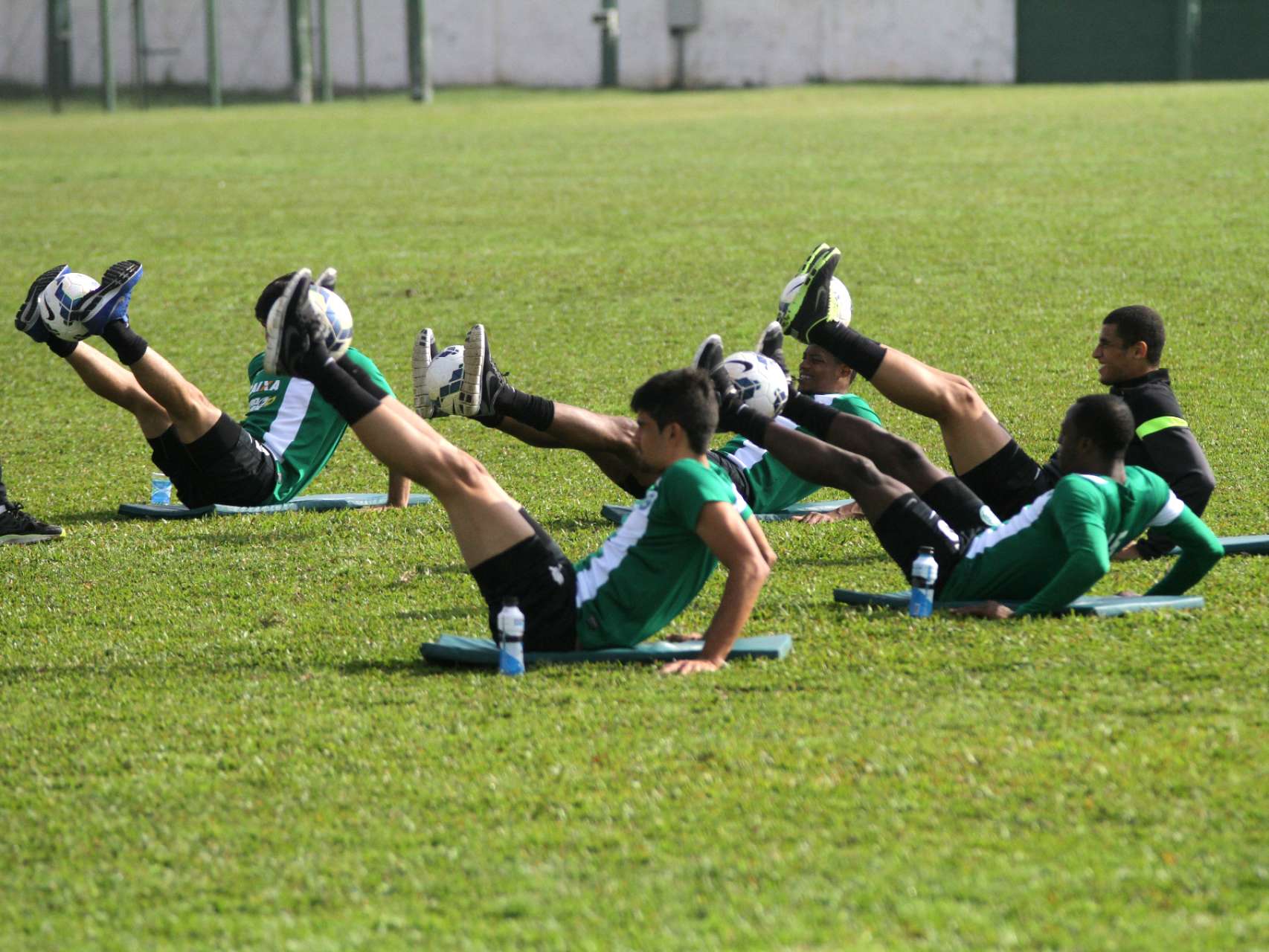 Treino f�sico pela manh�