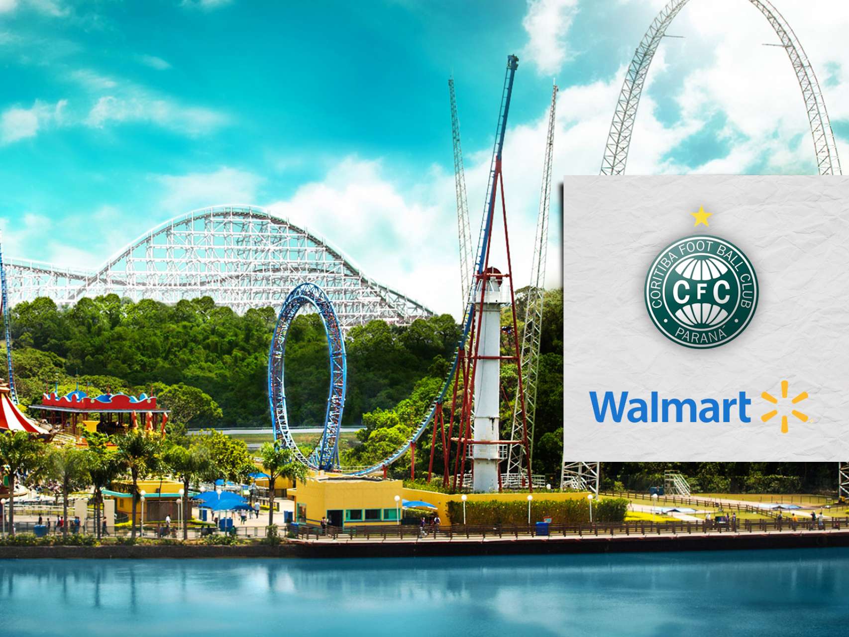 S�cios do Coxa no Hopi Hari