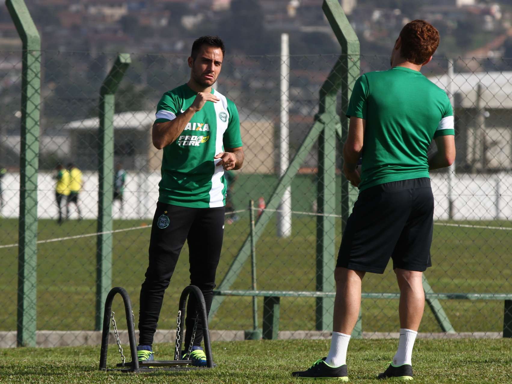 Martinuccio treina no CT