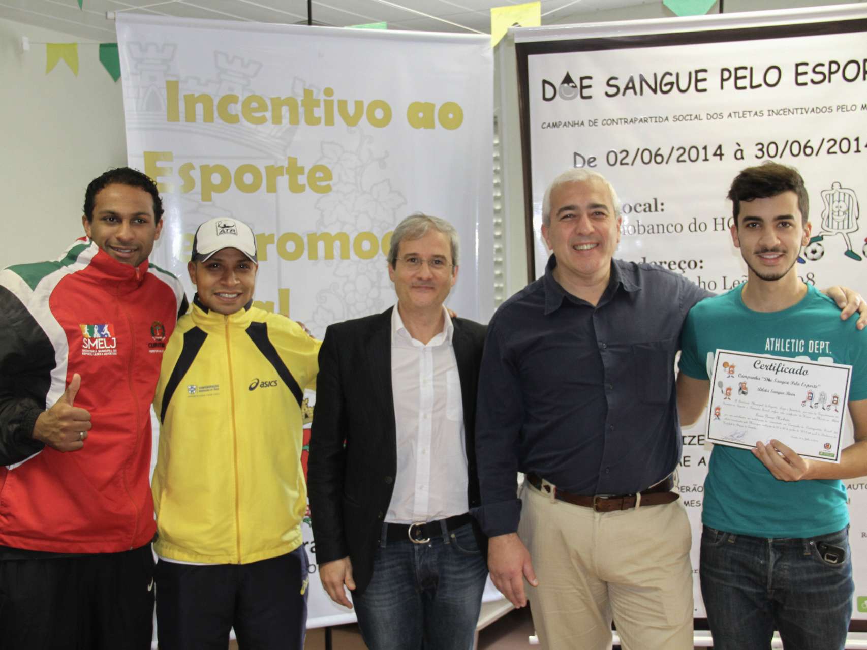 Doe sangue pelo esporte