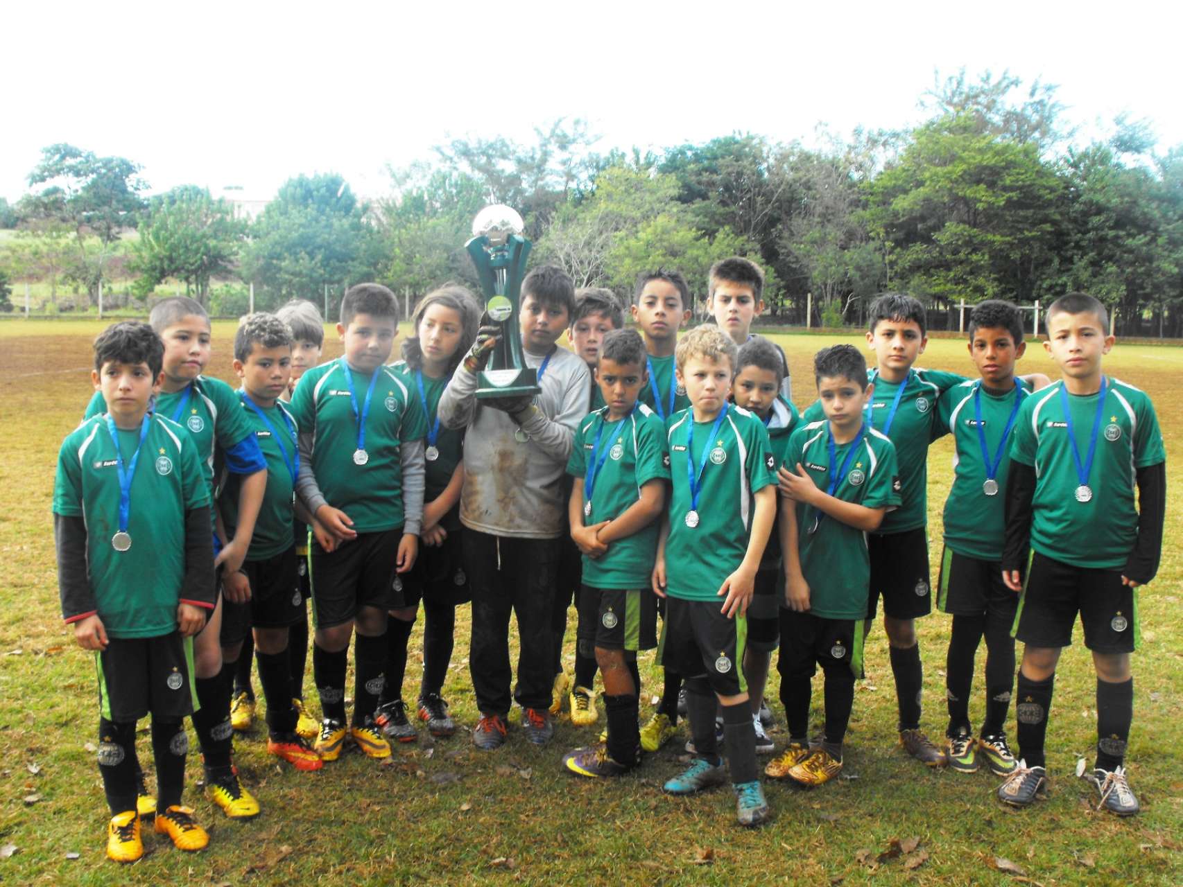 Campe�es da Copa Escola Coxa