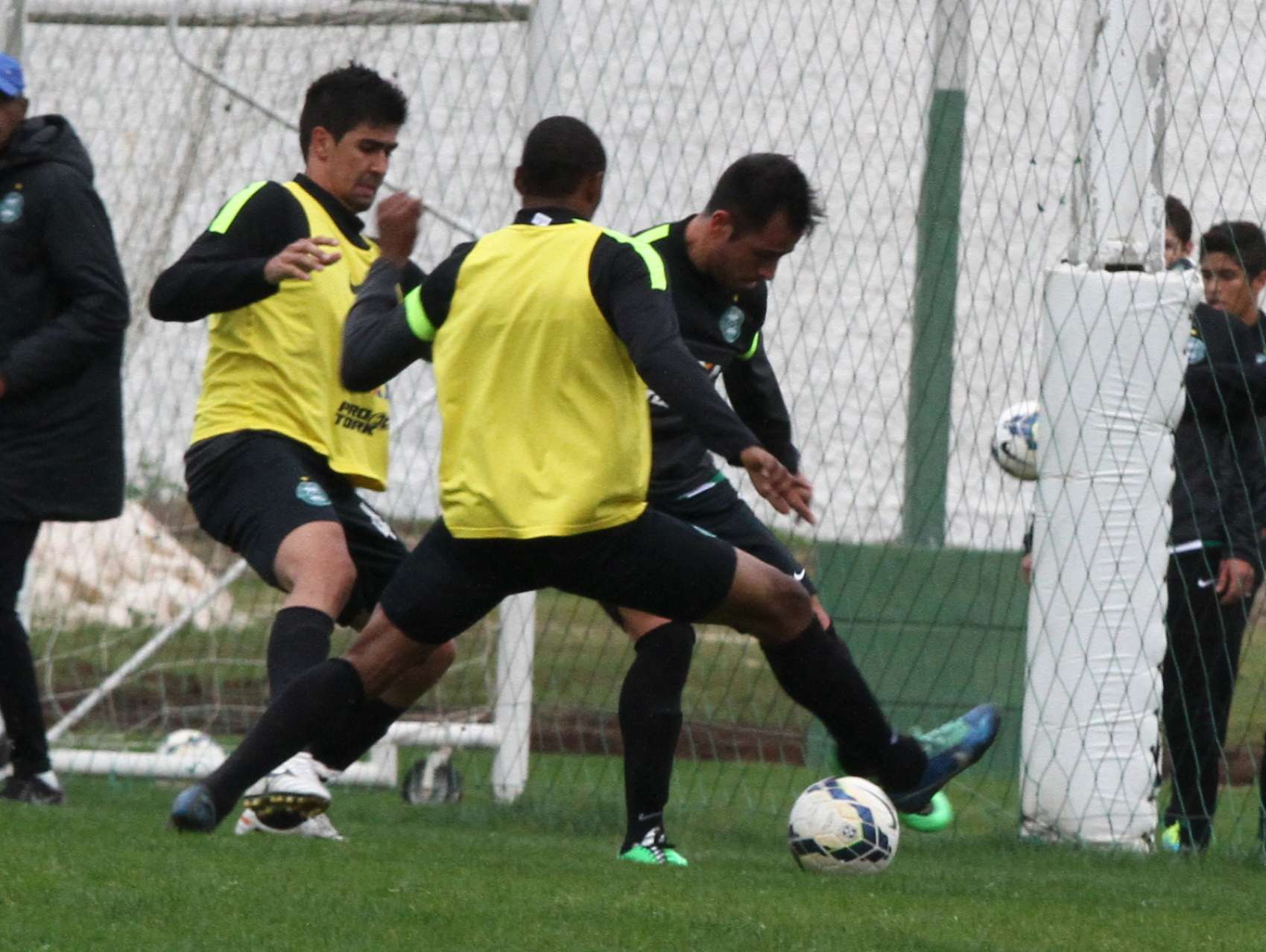 Martinuccio treina com o grupo