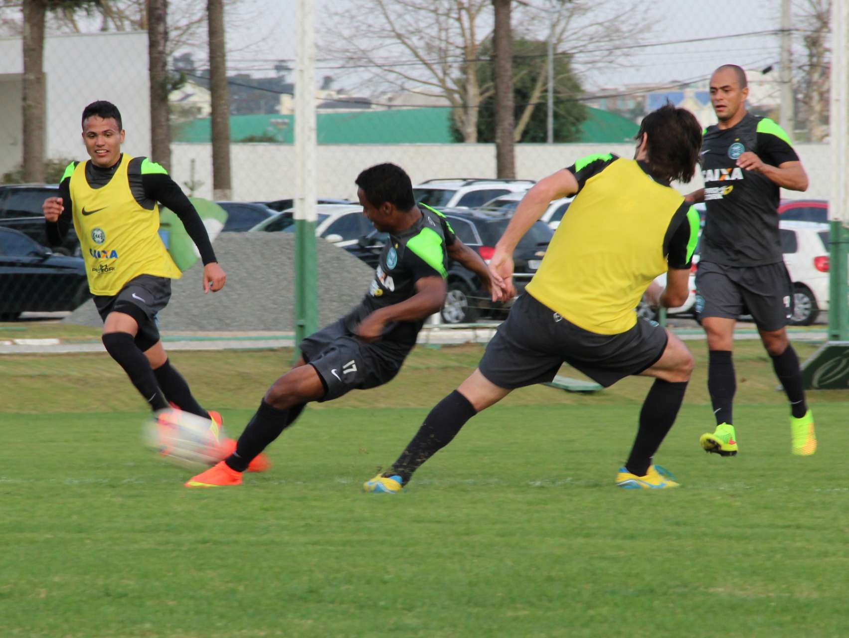 Fotos: treino no CT