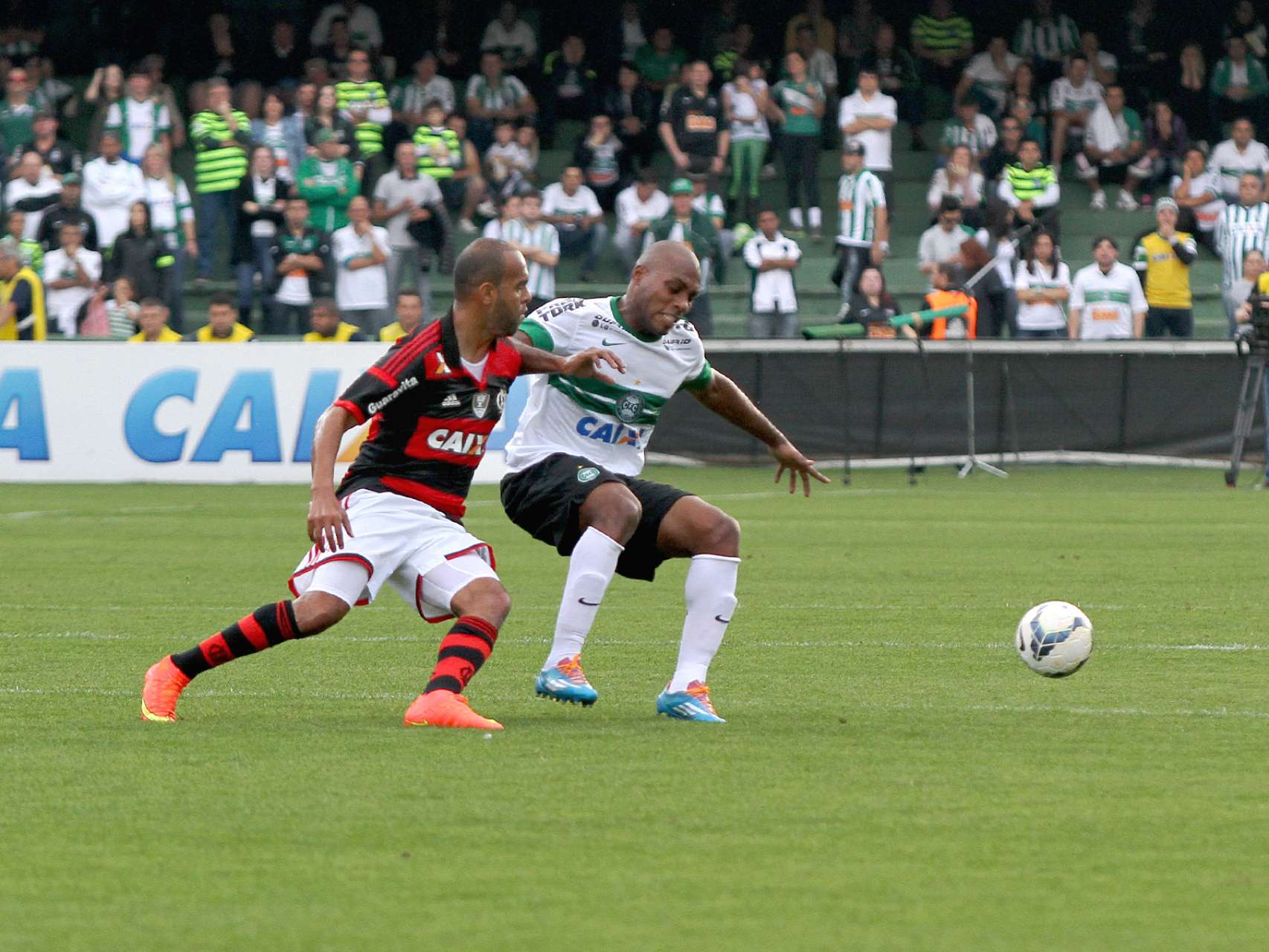 N�meros de Coritiba e Flamengo