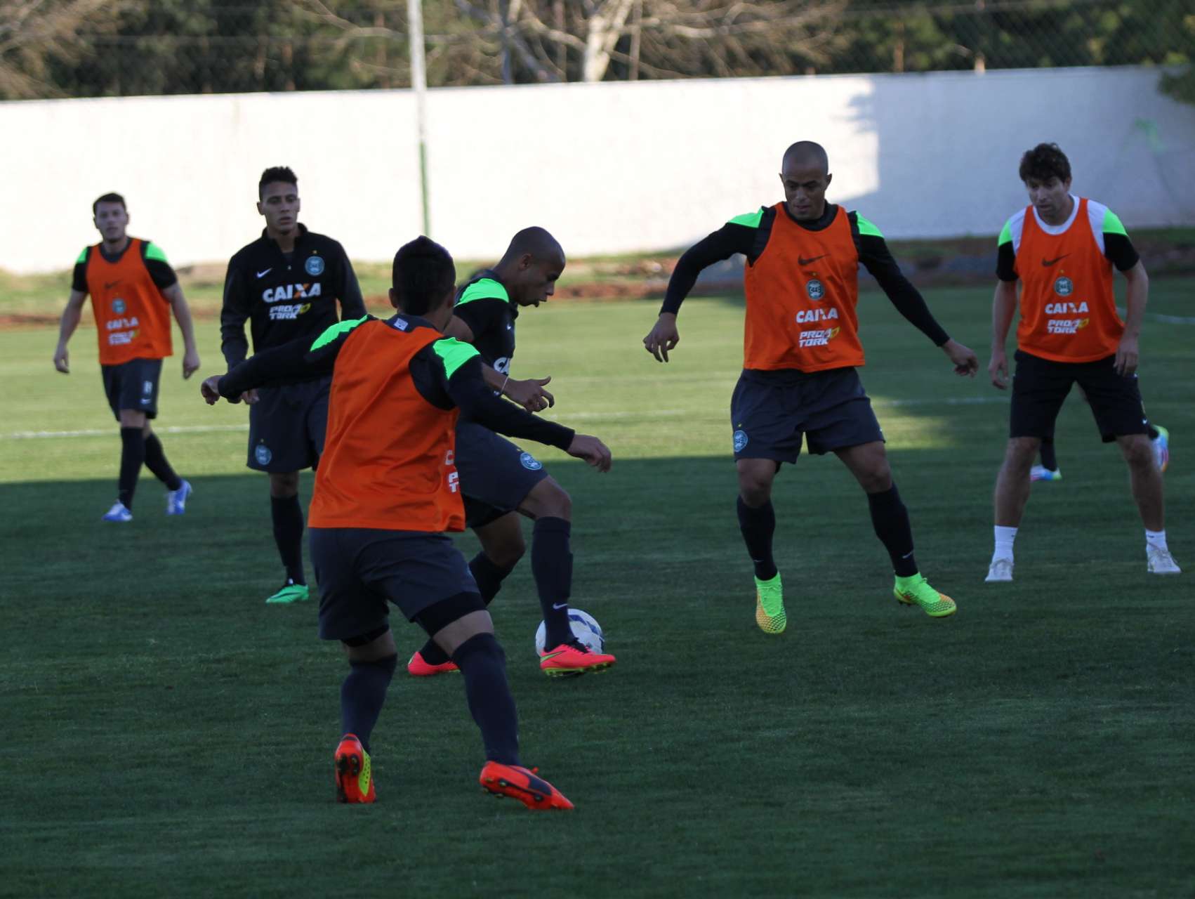 Treino em fotos