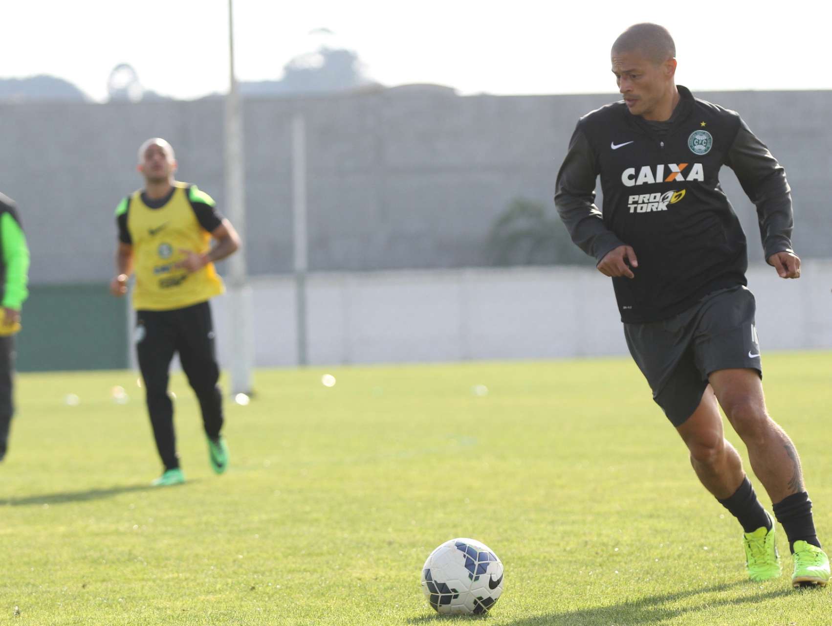 Alex treina no CT