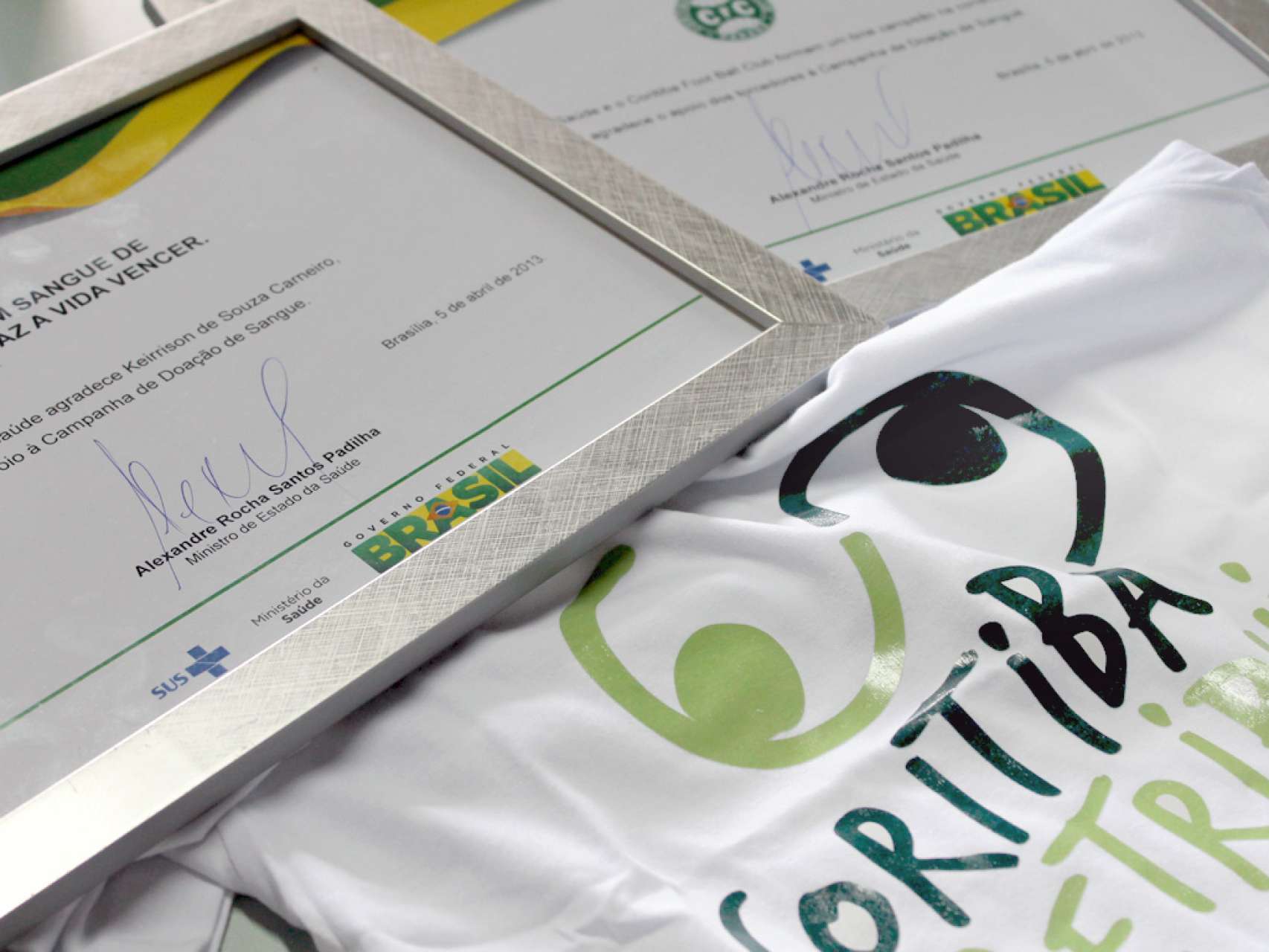 Certificado fortalece projeto Coritiba Retribui